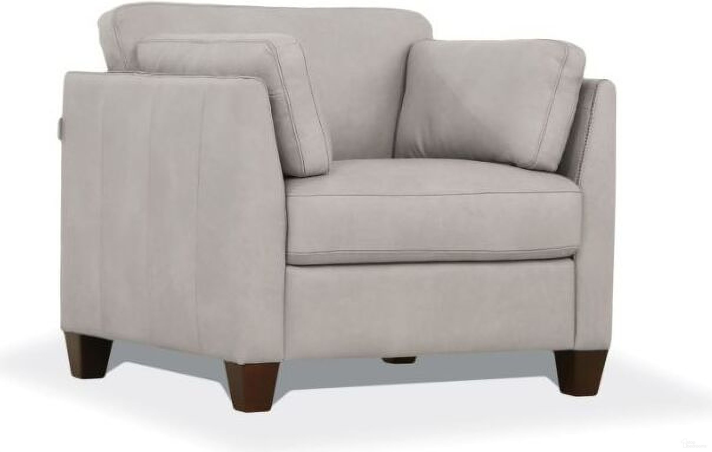 The appearance of Matias Dusty White Leather Accent Chair designed by ACME in the modern / contemporary interior design. This white piece of furniture was selected by 1StopBedrooms from Matias Collection to add a touch of cosiness and style into your home. Sku: 55017. Material: Wood.
