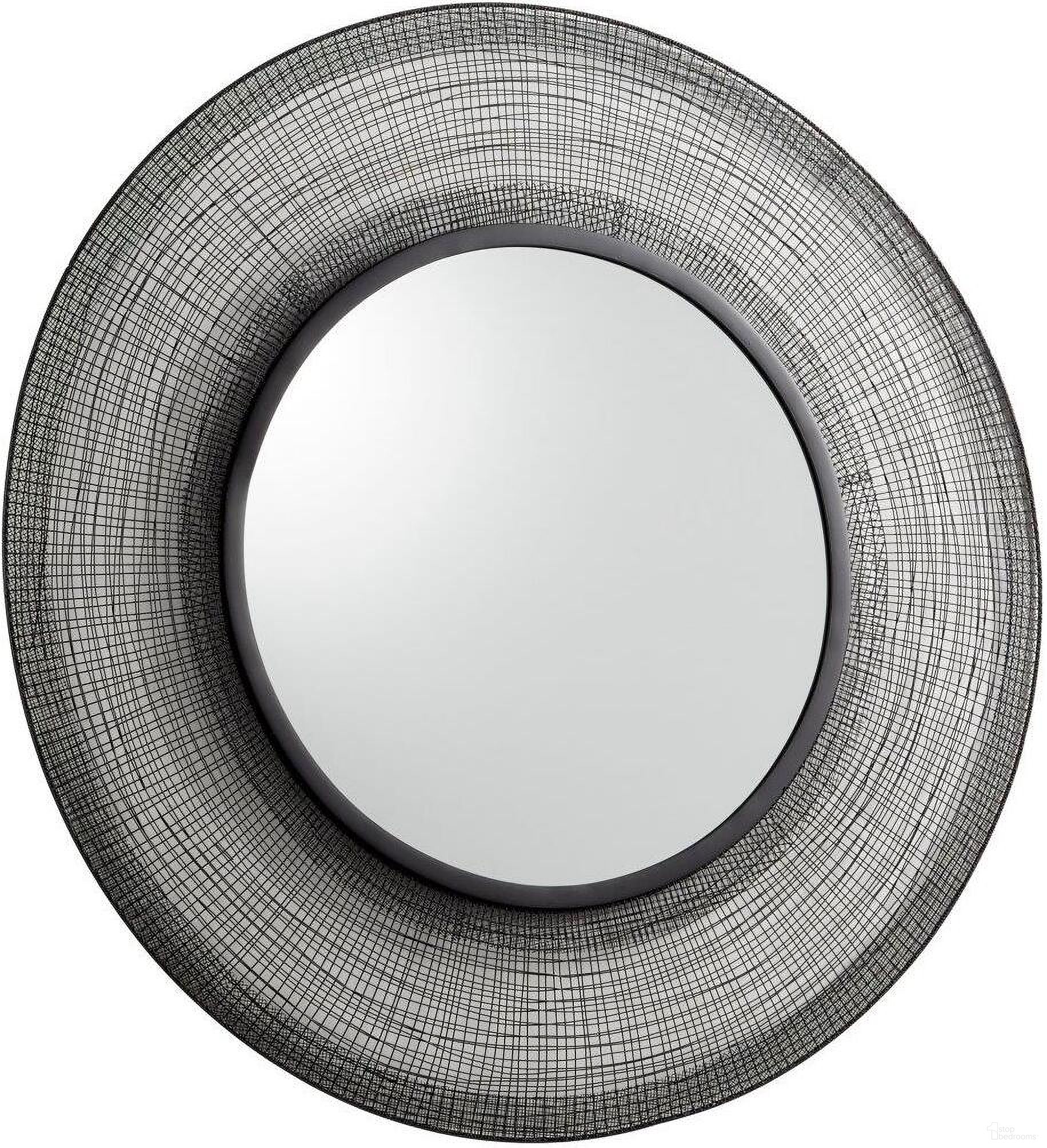 The appearance of Matrix Graphite Mirror designed by Cyan Design in the modern / contemporary interior design. This black piece of furniture was selected by 1StopBedrooms from to add a touch of cosiness and style into your home. Sku: 10246. Material: Iron.