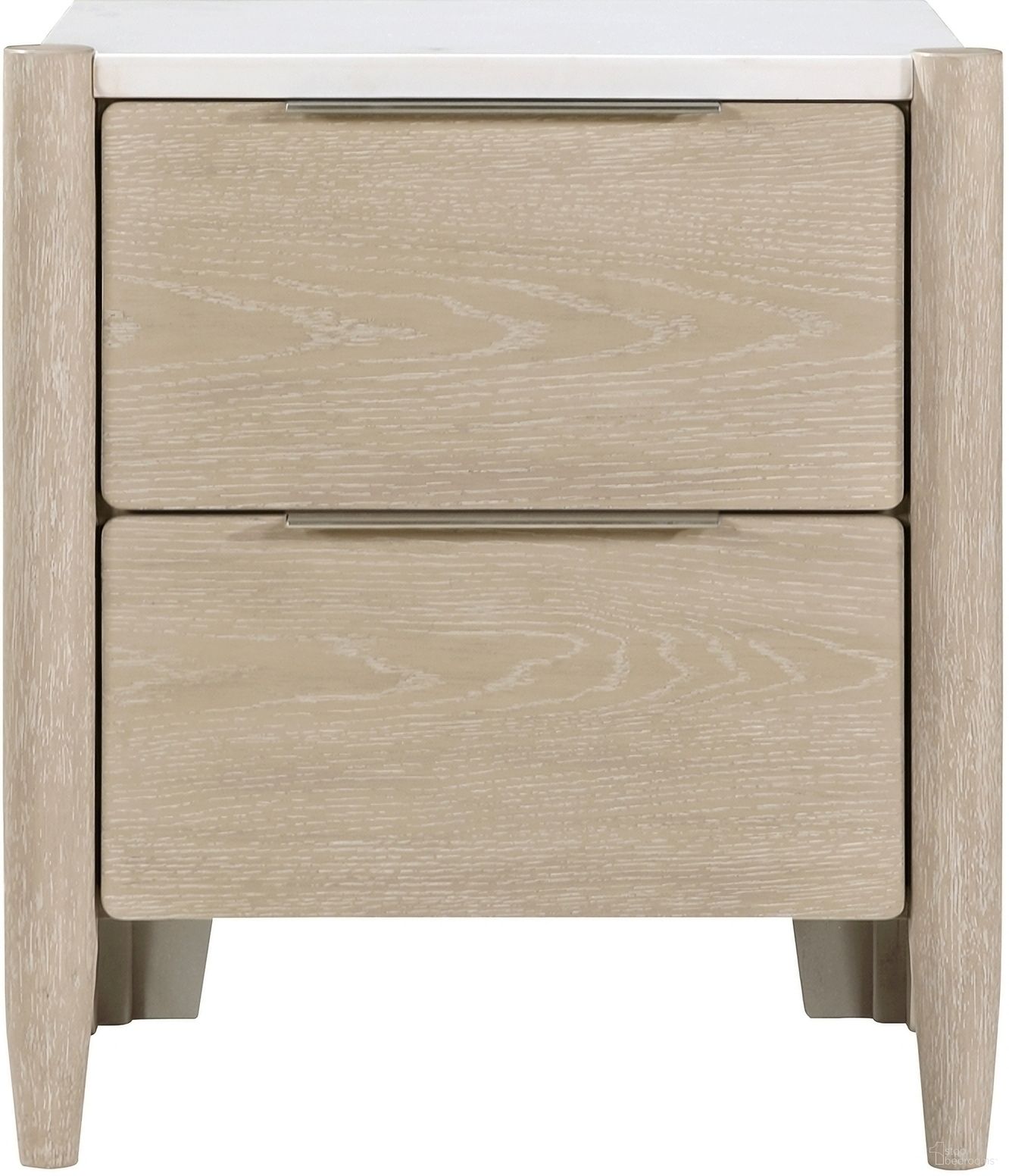 The appearance of Matteo Nightstand In Natural and Oak designed by Homelegance in the modern / contemporary interior design. This natural and oak piece of furniture was selected by 1StopBedrooms from Matteo Collection to add a touch of cosiness and style into your home. Sku: 1313N-4. Material: Wood.