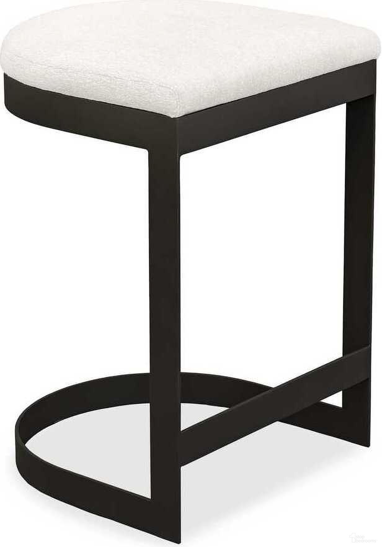 The appearance of Maude Outdoor Counter Stool In Brown and Gray designed by Uttermost in the modern / contemporary interior design. This brown and gray piece of furniture  was selected by 1StopBedrooms from Maude Collection to add a touch of cosiness and style into your home. Sku: 23948. Material: Stainless Steel.