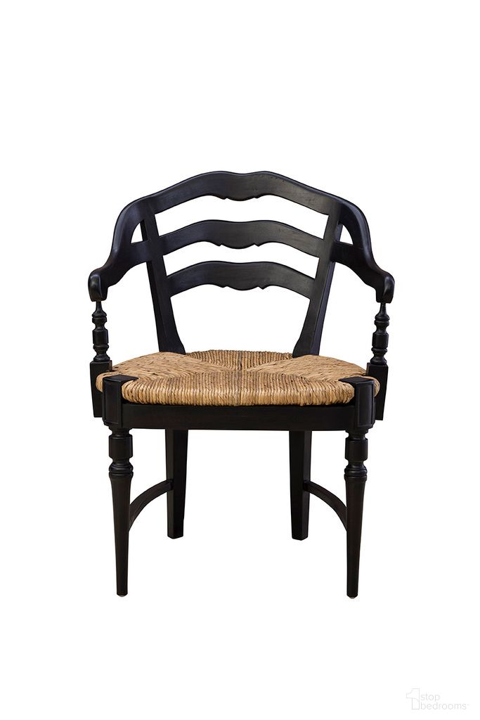 The appearance of Maverick Arm Chair In Black designed by Furniture Classics in the modern / contemporary interior design. This black piece of furniture was selected by 1StopBedrooms from Maverick Collection to add a touch of cosiness and style into your home. Sku: 1510AB77. Material: Mahogany. Chair Type: Arm Chair.