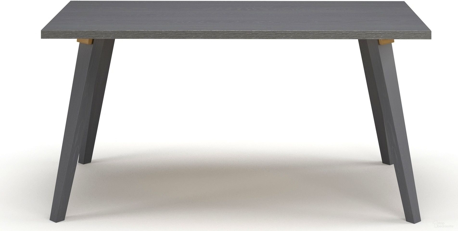 The appearance of Maverick Rectangular Dining Table In Grey designed by Aeon in the modern / contemporary interior design. This grey piece of furniture  was selected by 1StopBedrooms from  to add a touch of cosiness and style into your home. Sku: 6460-Grey. Table Base Style: Legs. Material: Wood. Table Top Shape: Rectangular. Size: 36" x 59".