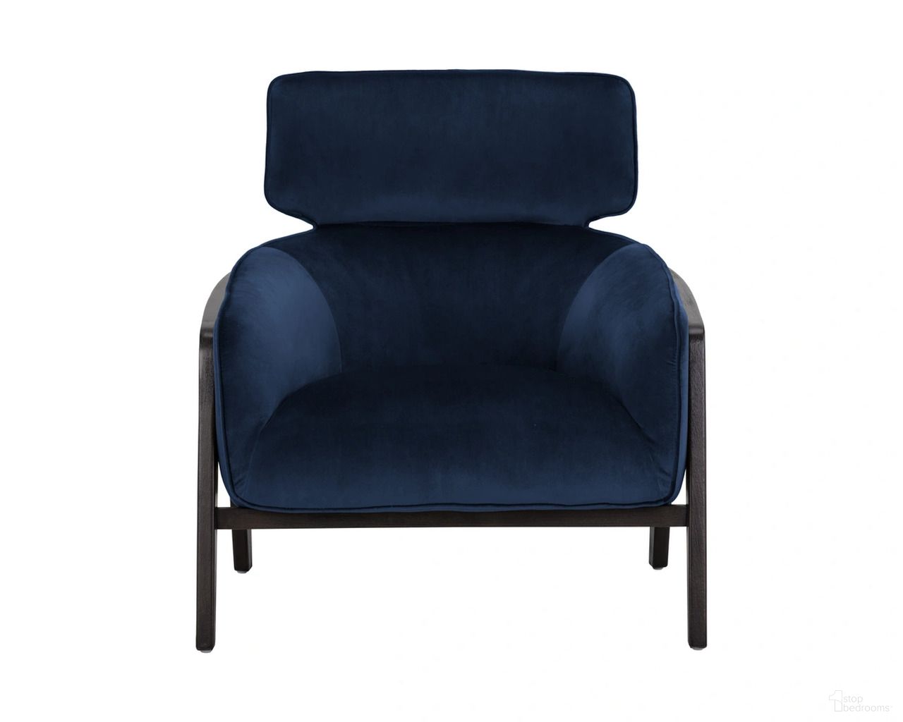 Maximus Lounge Chair In Metropolis Blue