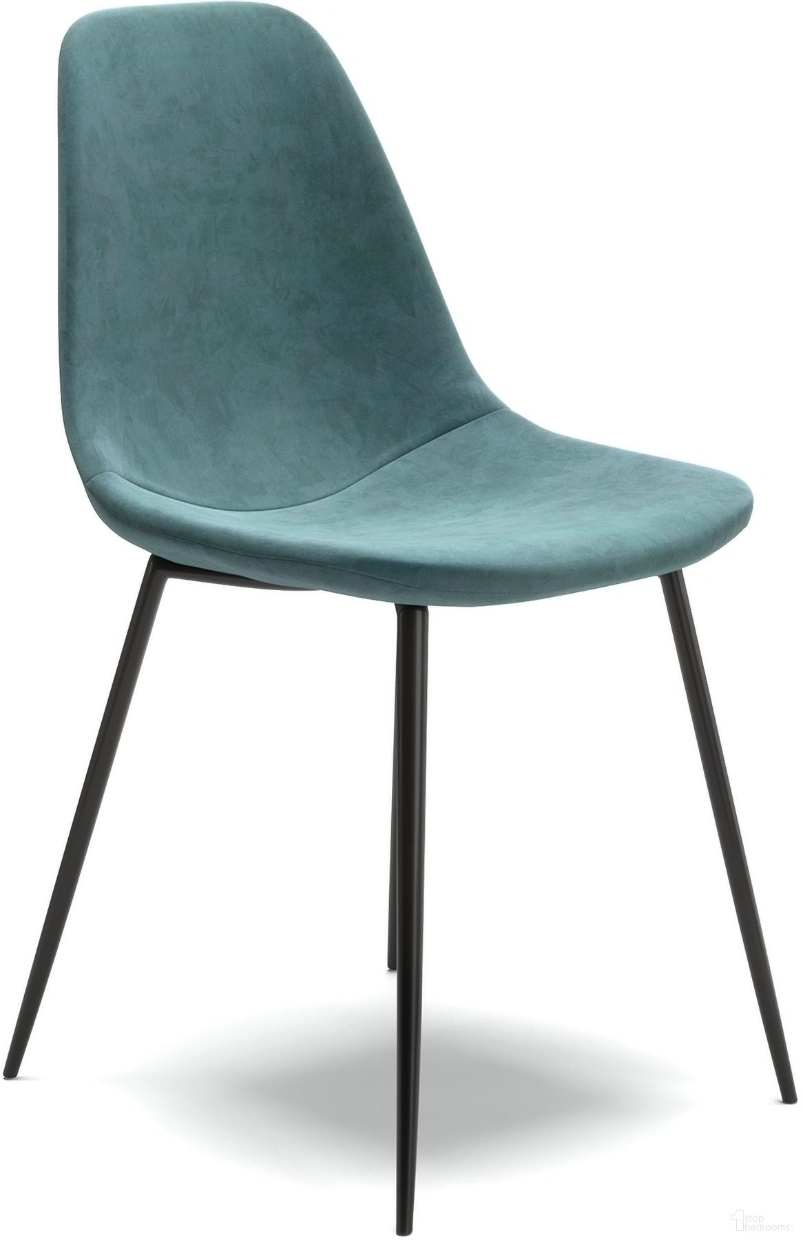 The appearance of Maxine Velvet Side Chairs Set of 2 In Ocean designed by Aeon in the modern / contemporary interior design. This ocean piece of furniture was selected by 1StopBedrooms from Maxine Collection to add a touch of cosiness and style into your home. Sku: AE9013-Ocean. Material: Plywood. Chair Type: Side Chair.