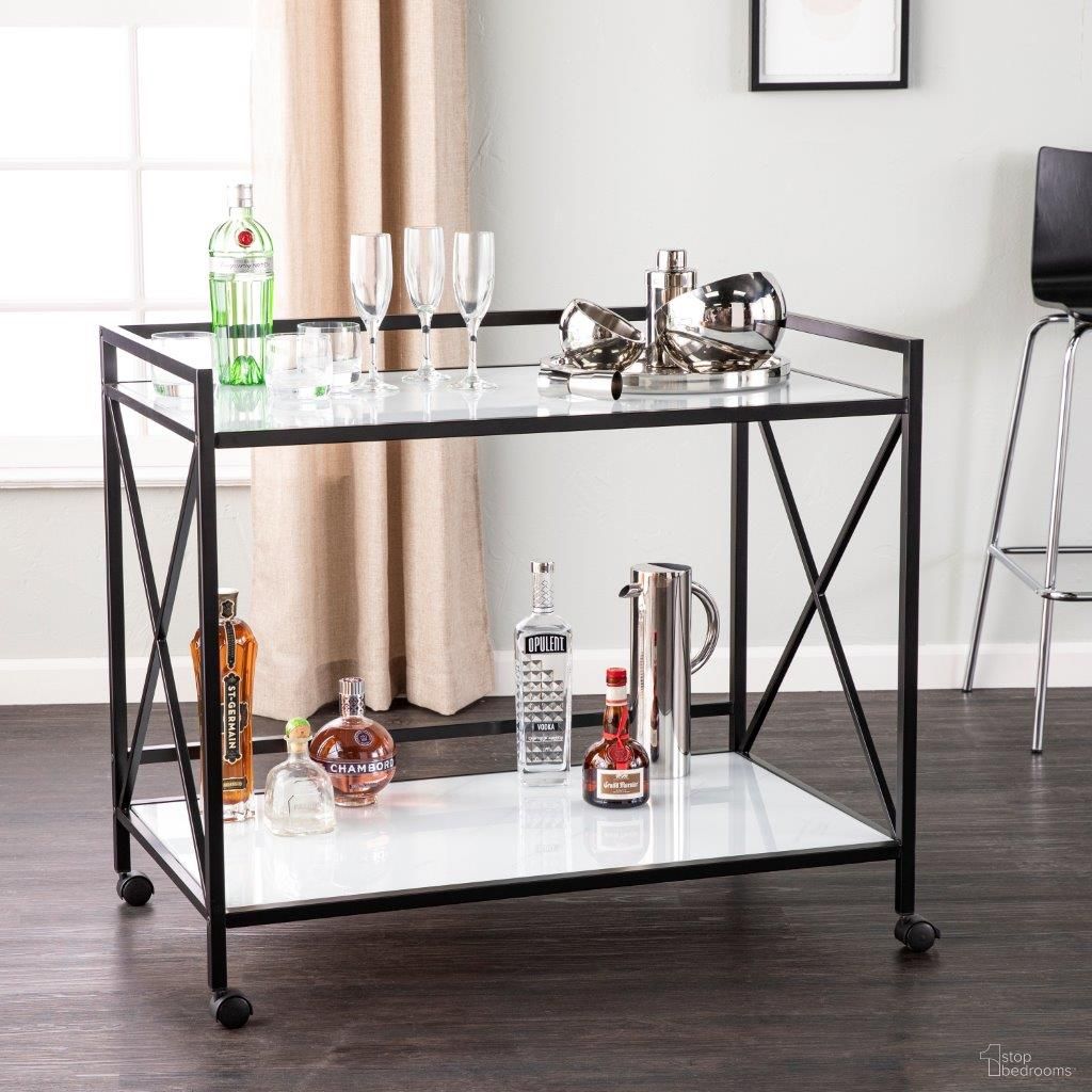 SEI Furniture Maxton Bar Cart
