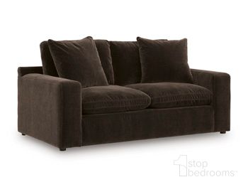 Maxton Heights Loveseat In Bittersweet