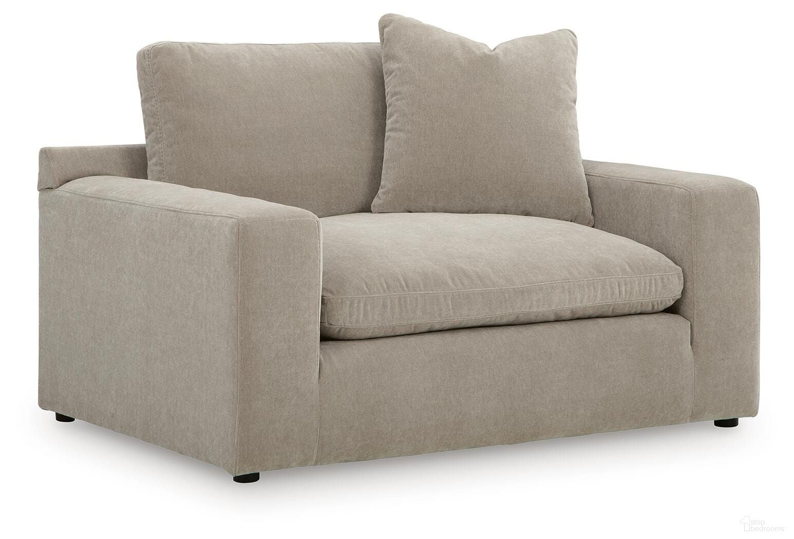Maxton Heights Oversized Chair In Pebble