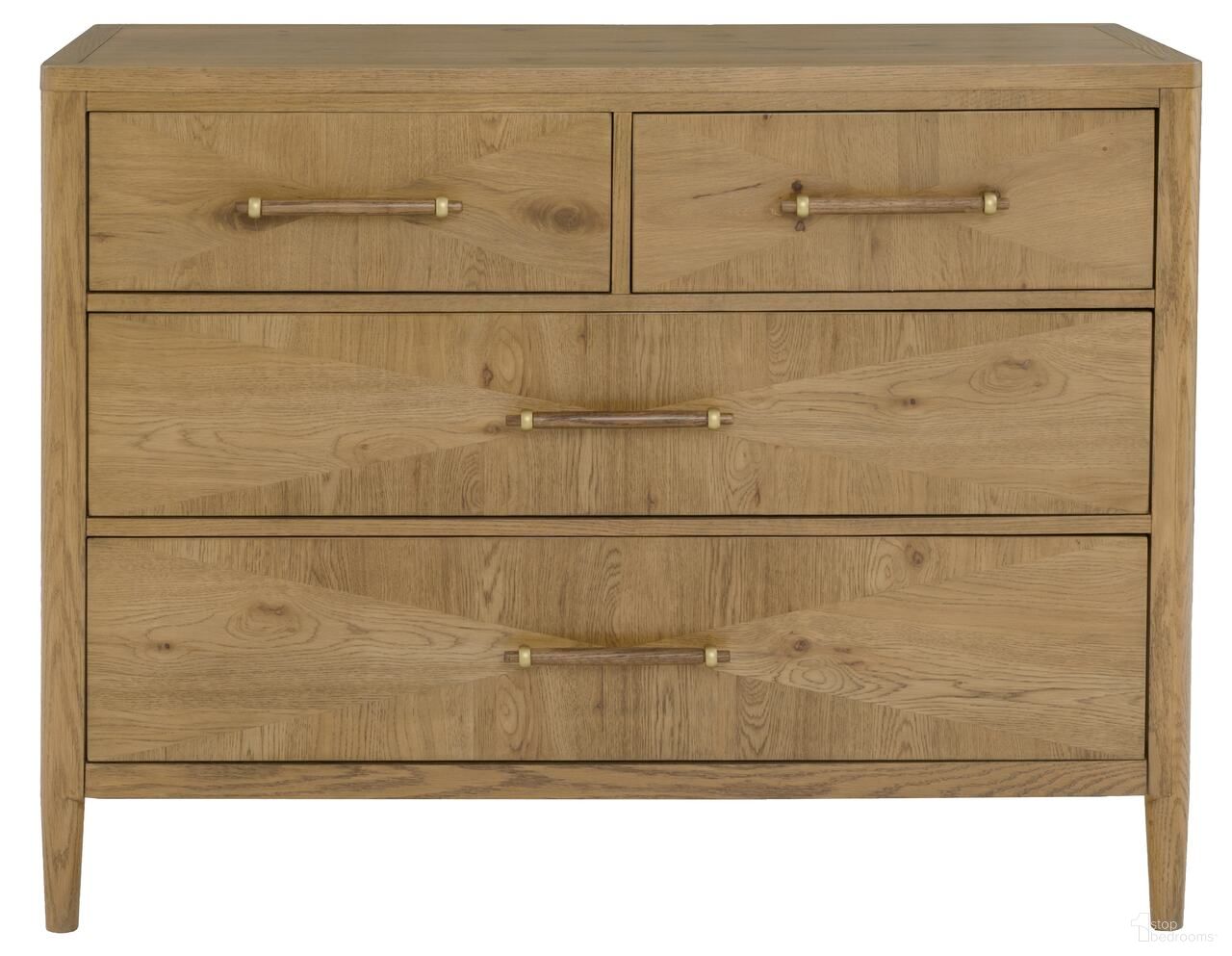The appearance of Maxwell Chest In Sunlit Oak designed by Fairfield Chair in the modern / contemporary interior design. This sunlit oak piece of furniture was selected by 1StopBedrooms from Maxwell Collection to add a touch of cosiness and style into your home. Sku: 8057-AC-S. Material: Veneer.
