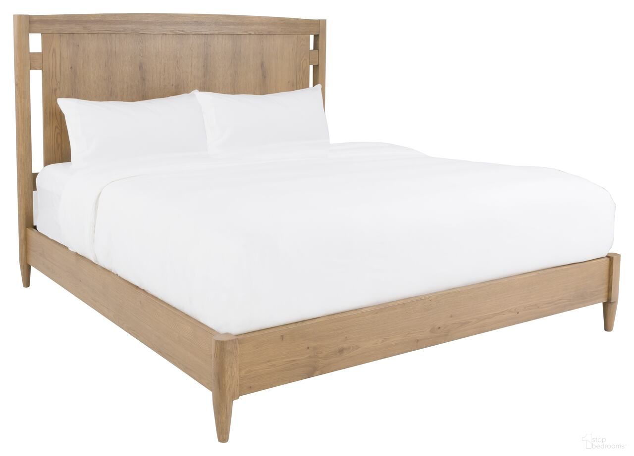 Maxwell Queen Bed In Sunlit Oak