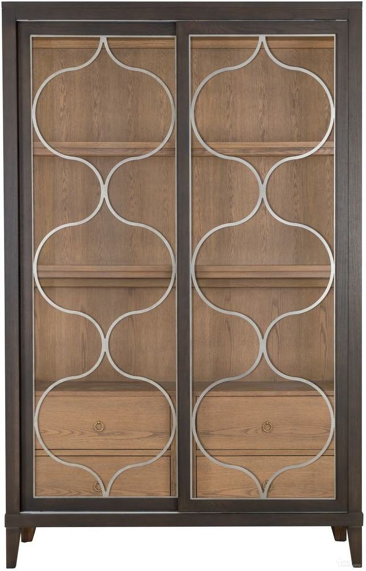 The appearance of Maxwell Thea Curio In Osprey designed by Fairfield Chair in the modern / contemporary interior design. This osprey piece of furniture was selected by 1StopBedrooms from Maxwell Collection to add a touch of cosiness and style into your home. Sku: 8117-85. Material: Solid Oak.