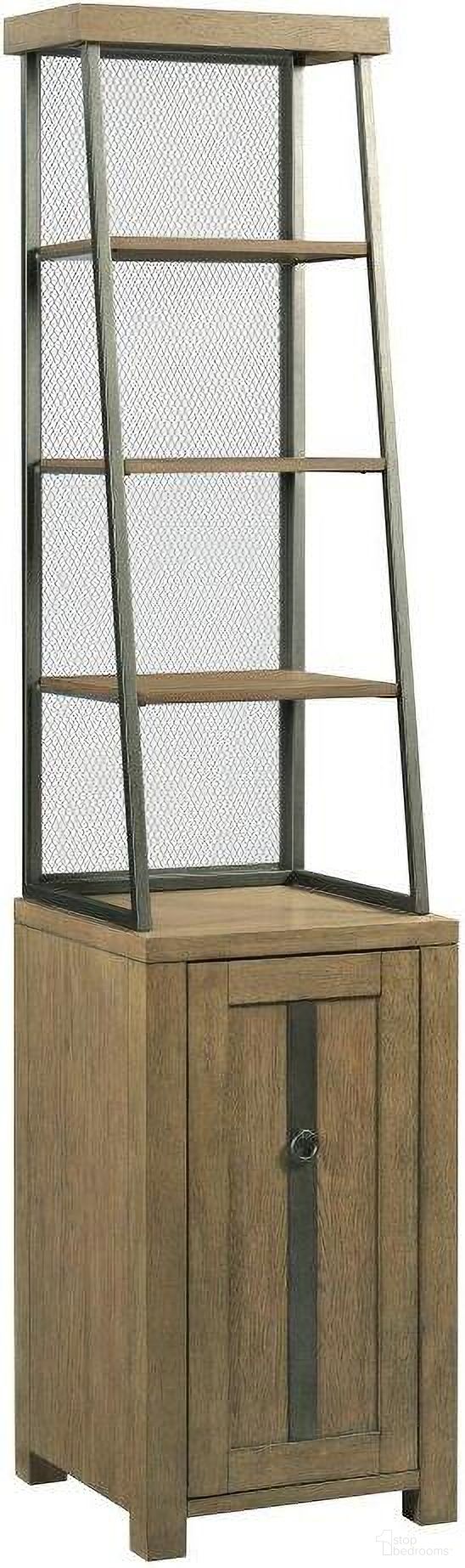 The appearance of Maya Pier Cabinet designed by Hammary in the modern / contemporary interior design. This light stain piece of furniture  was selected by 1StopBedrooms from Maya Collection to add a touch of cosiness and style into your home. Sku: 070-580B;070-580T. Material: Wood.
