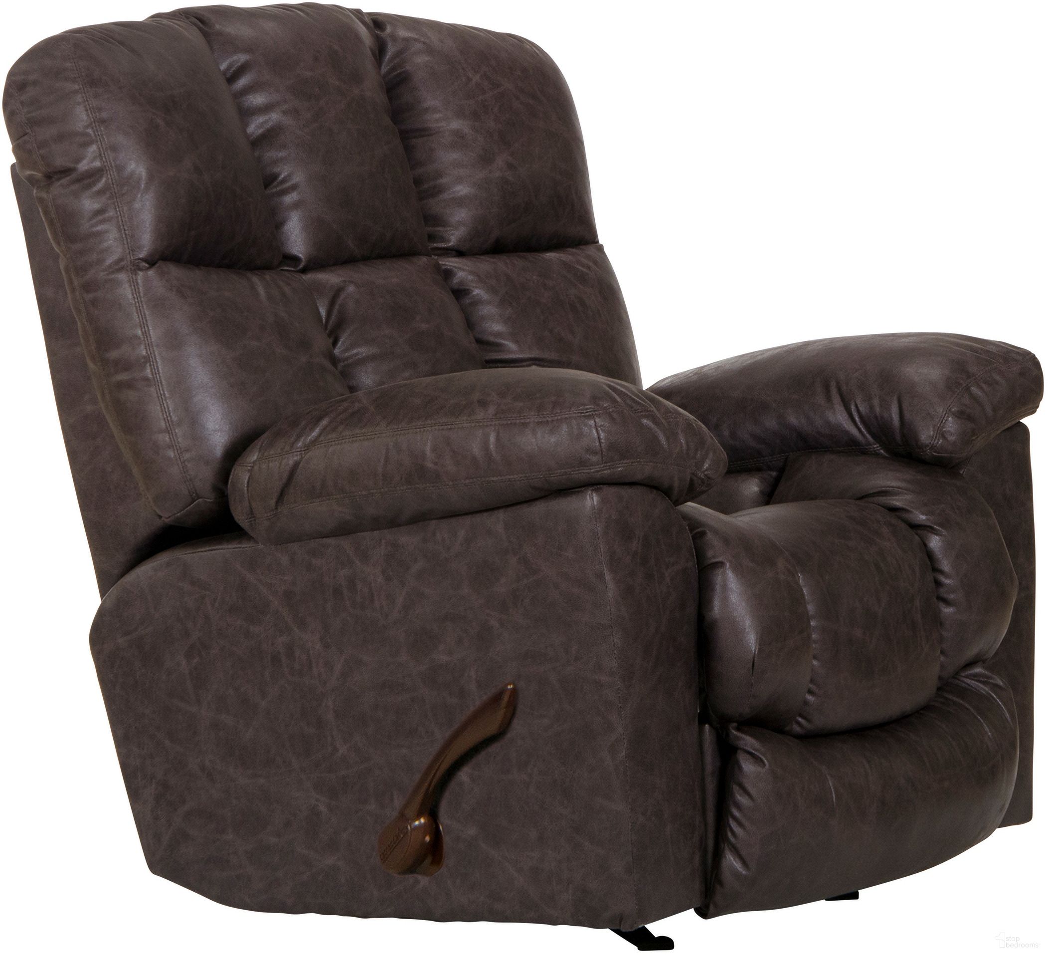 The appearance of Mayfield Glider Recliner In Graphite designed by Catnapper in the traditional interior design. This graphite piece of furniture was selected by 1StopBedrooms from Mayfield Collection to add a touch of cosiness and style into your home. Sku: 47846130738. Material: Fabric.