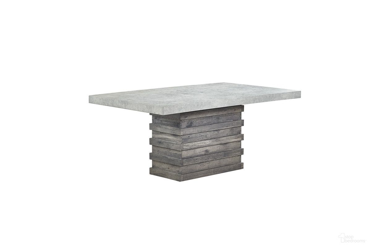 The appearance of Mayra 70-Inch Wood Dining Table in Gray designed by Best Quality Furniture in the glam interior design. This gray piece of furniture was selected by 1StopBedrooms from Mayra Collection to add a touch of cosiness and style into your home. Sku: D710-DT. Table Base Style: Legs. Material: MDF. Table Top Shape: Rectangular. Size: 42" x 70".