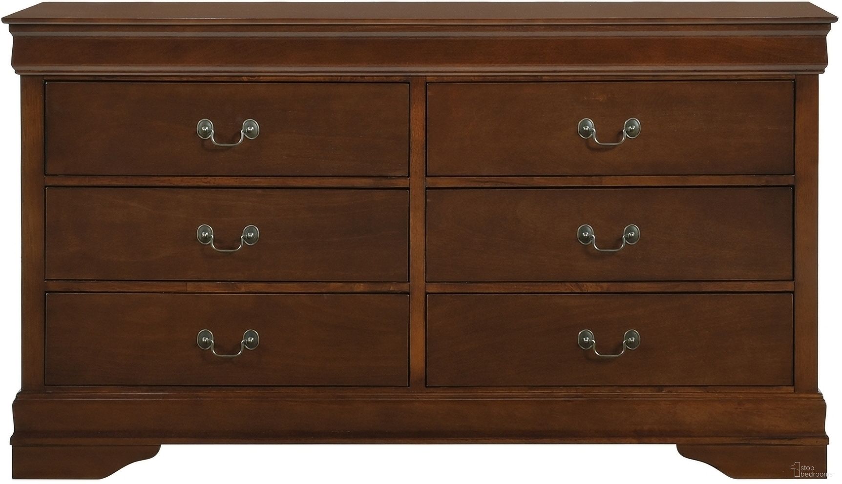 The appearance of Mayville Dresser designed by Homelegance in the traditional interior design. This brown piece of furniture was selected by 1StopBedrooms from Mayville Collection to add a touch of cosiness and style into your home. Sku: 2147-5. Material: Wood.