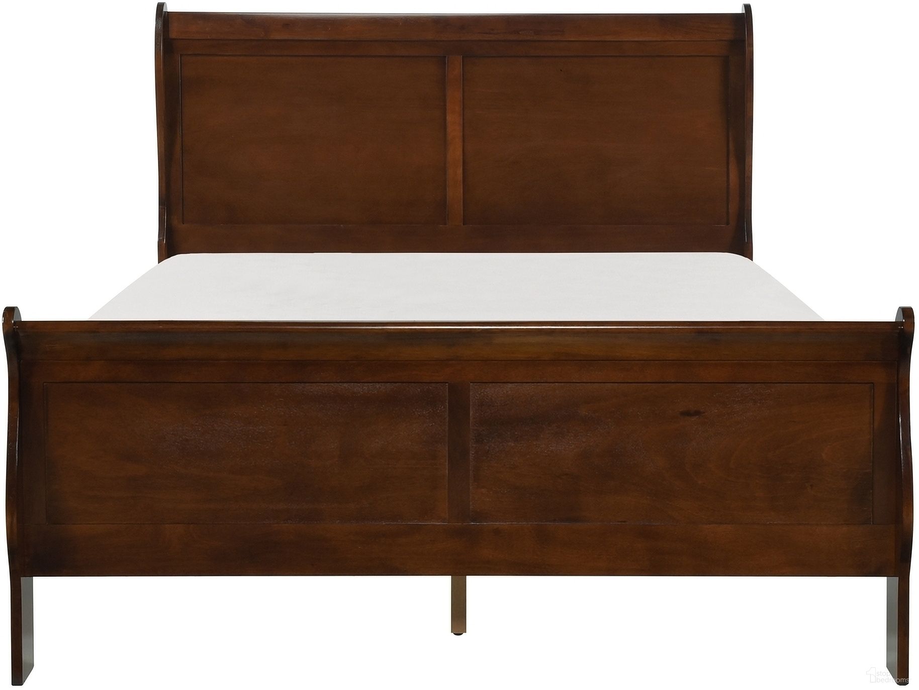 The appearance of Mayville King Sleigh Bed designed by Homelegance in the traditional interior design. This brown piece of furniture was selected by 1StopBedrooms from Mayville Collection to add a touch of cosiness and style into your home. Sku: 2147K-1;2147K-3EK. Bed Type: Sleigh Bed. Material: Wood. Bed Size: King.