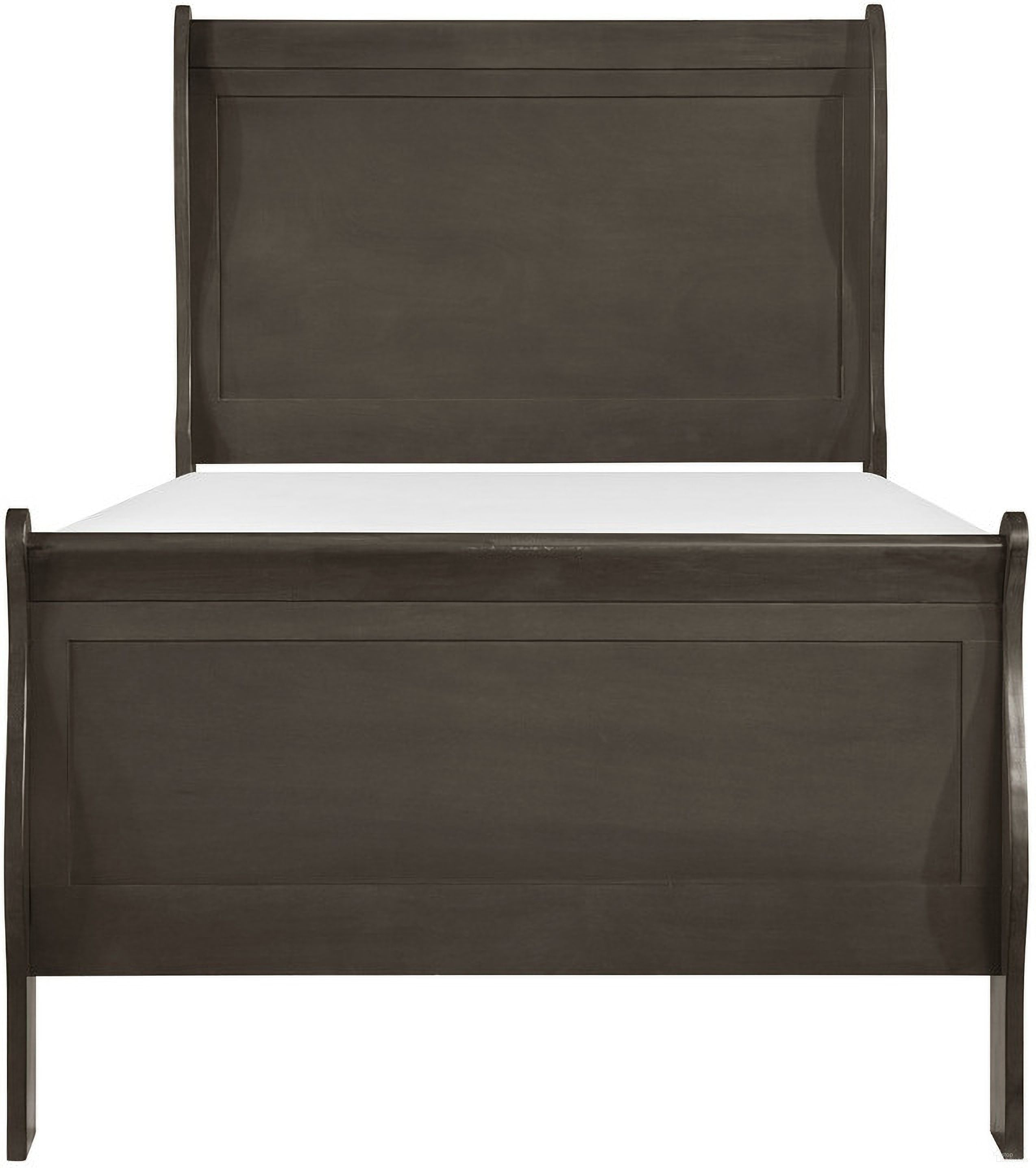 The appearance of Mayville Stained Grey Twin Panel Bed designed by Homelegance in the traditional interior design. This gray piece of furniture  was selected by 1StopBedrooms from Mayville Collection to add a touch of cosiness and style into your home. Sku: 2147TSG-1;2147TSG-3. Bed Type: Panel Bed. Material: Wood. Bed Size: Twin.