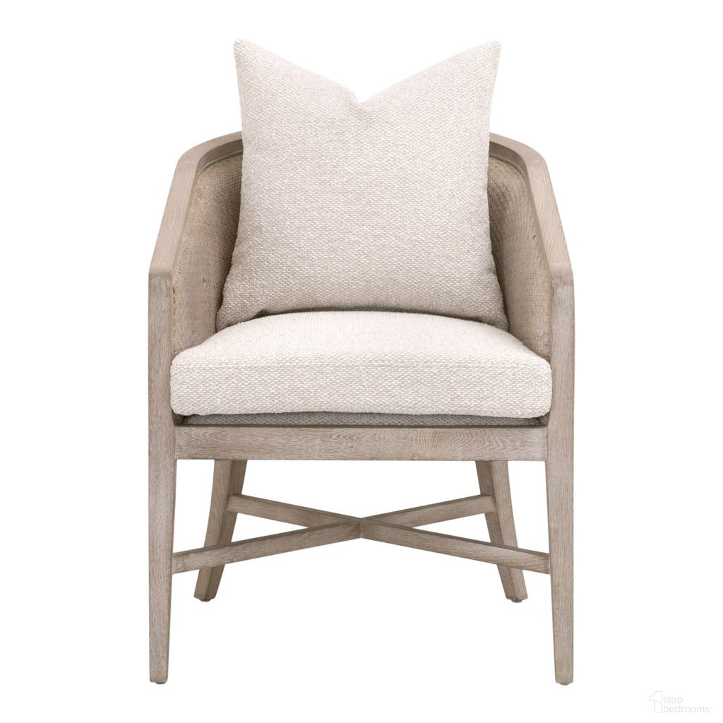 The appearance of Stitch and Hand McGuire Arm Chair In Linen and Natural Gray designed by Essentials For Living in the transitional interior design. This linen/natural gray piece of furniture was selected by 1StopBedrooms from Stitch & Hand Collection to add a touch of cosiness and style into your home. Sku: 6642.LGLIN/NG. Material: Rattan. Chair Type: Arm Chair.