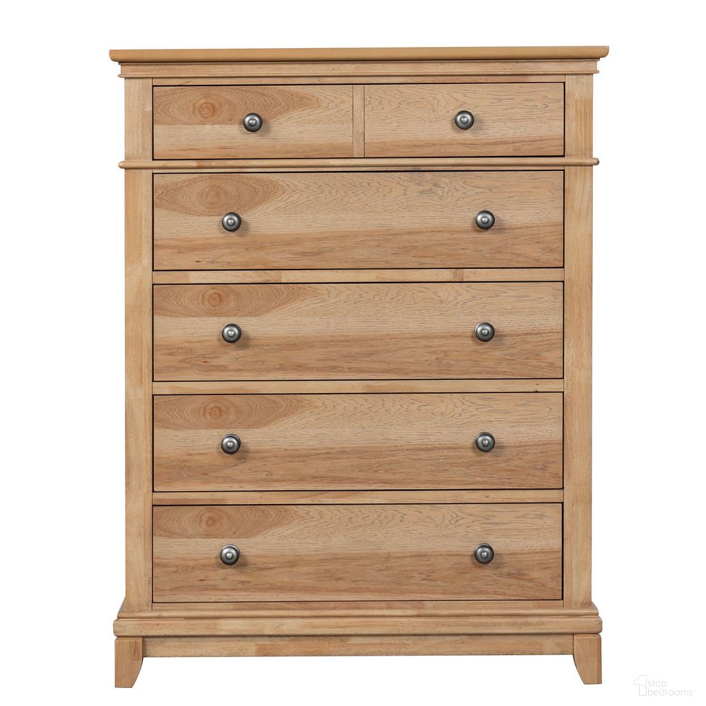 The appearance of McHenry Chest In Natural Oak designed by Furniture of America in the country / farmhouse interior design. This natural oak piece of furniture was selected by 1StopBedrooms from McHenry Collection to add a touch of cosiness and style into your home. Sku: FM7706NT-C. Material: Rubberwood.