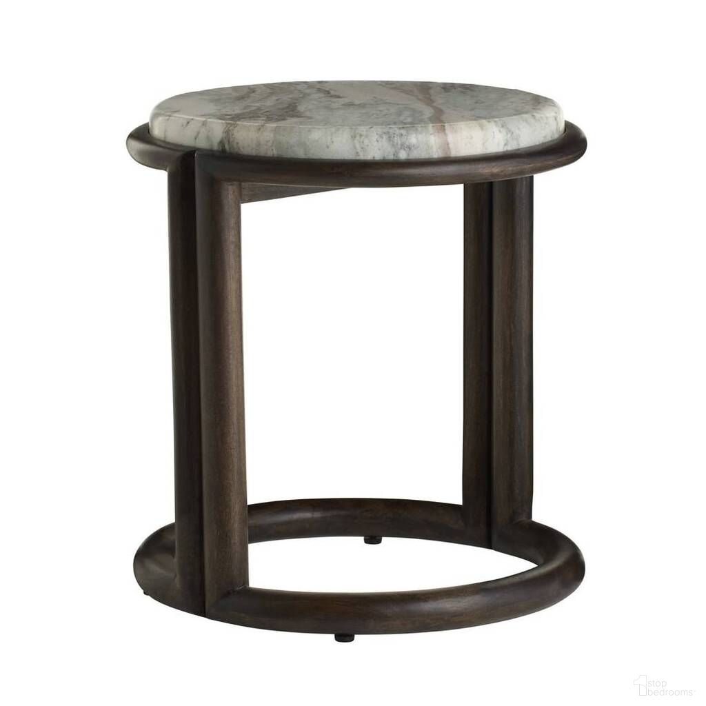 The appearance of Mckenna End Table In Toronto designed by Arteriors in the industrial interior design. This toronto piece of furniture  was selected by 1StopBedrooms from McKenna Collection to add a touch of cosiness and style into your home. Sku: FEI32. Material: Marble.