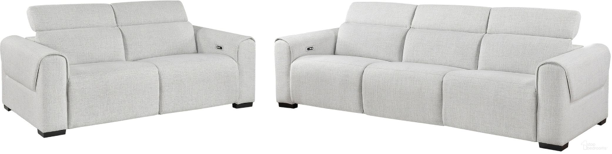 The appearance of McPherson Power Double Reclining Living Room Set with Power Headrests In Beige designed by Homelegance in the modern / contemporary interior design. This beige piece of furniture was selected by 1StopBedrooms from McPherson Collection to add a touch of cosiness and style into your home. Sku: 9455CLD-AC;9455CLD-LRPWH;9455CLD-RRPWH;9455CLD-LRPWH;9455CLD-RRPWH. Material: Chenille.