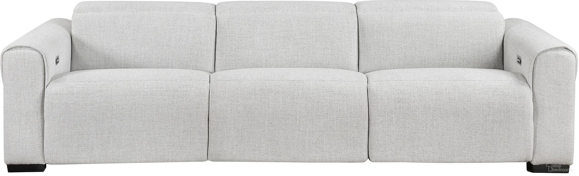 The appearance of McPherson Power Double Reclining Sofa with Power Headrests and Charging Ports In Beige designed by Homelegance in the modern / contemporary interior design. This beige piece of furniture was selected by 1StopBedrooms from McPherson Collection to add a touch of cosiness and style into your home. Sku: 9455CLD-AC;9455CLD-LRPWH;9455CLD-RRPWH. Material: Chenille.