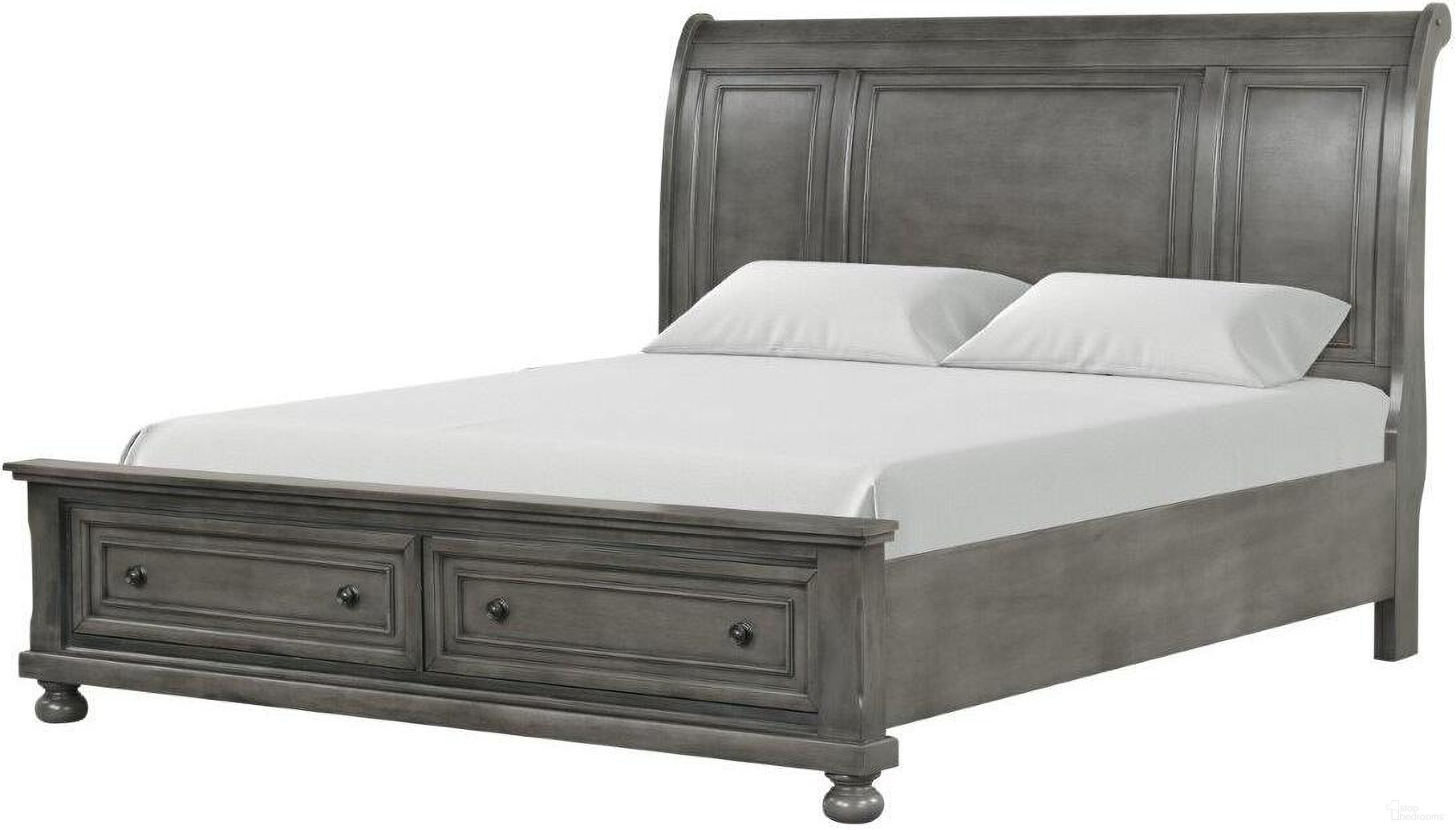 The appearance of Meade Full Bed In Grey designed by Glory in the transitional interior design. This grey piece of furniture was selected by 1StopBedrooms from Meade Collection to add a touch of cosiness and style into your home. Sku: G8905A-FB Box 3;G8905A-FB Box 1;G8905A-FB Box 4;G8905A-FB Box 2. Bed Type: Storage Bed. Material: Wood. Bed Size: Full.