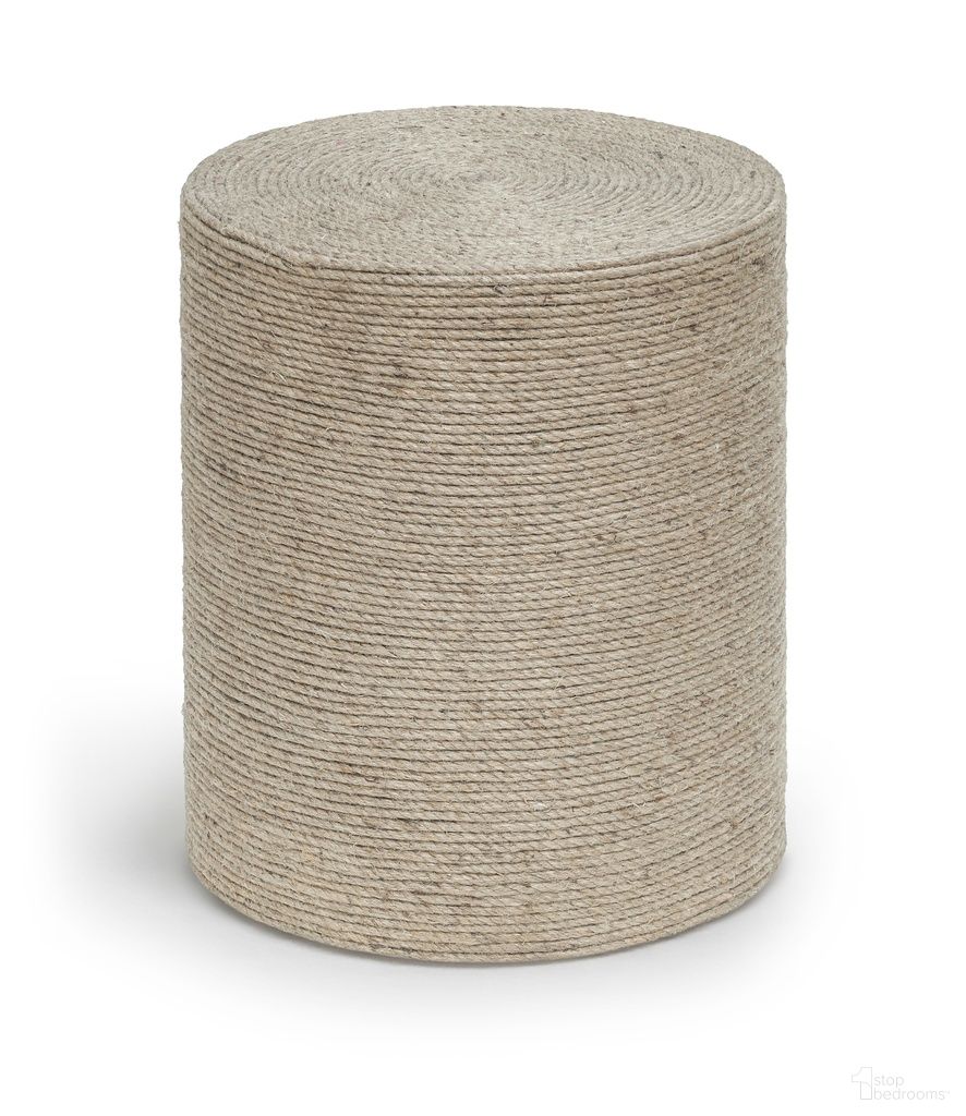 The appearance of Meadow Jute End Table In Natural designed by Meridian in the modern / contemporary interior design. This natural piece of furniture was selected by 1StopBedrooms from Meadow Collection to add a touch of cosiness and style into your home. Sku: 77003Natural-ET. Material: Iron.