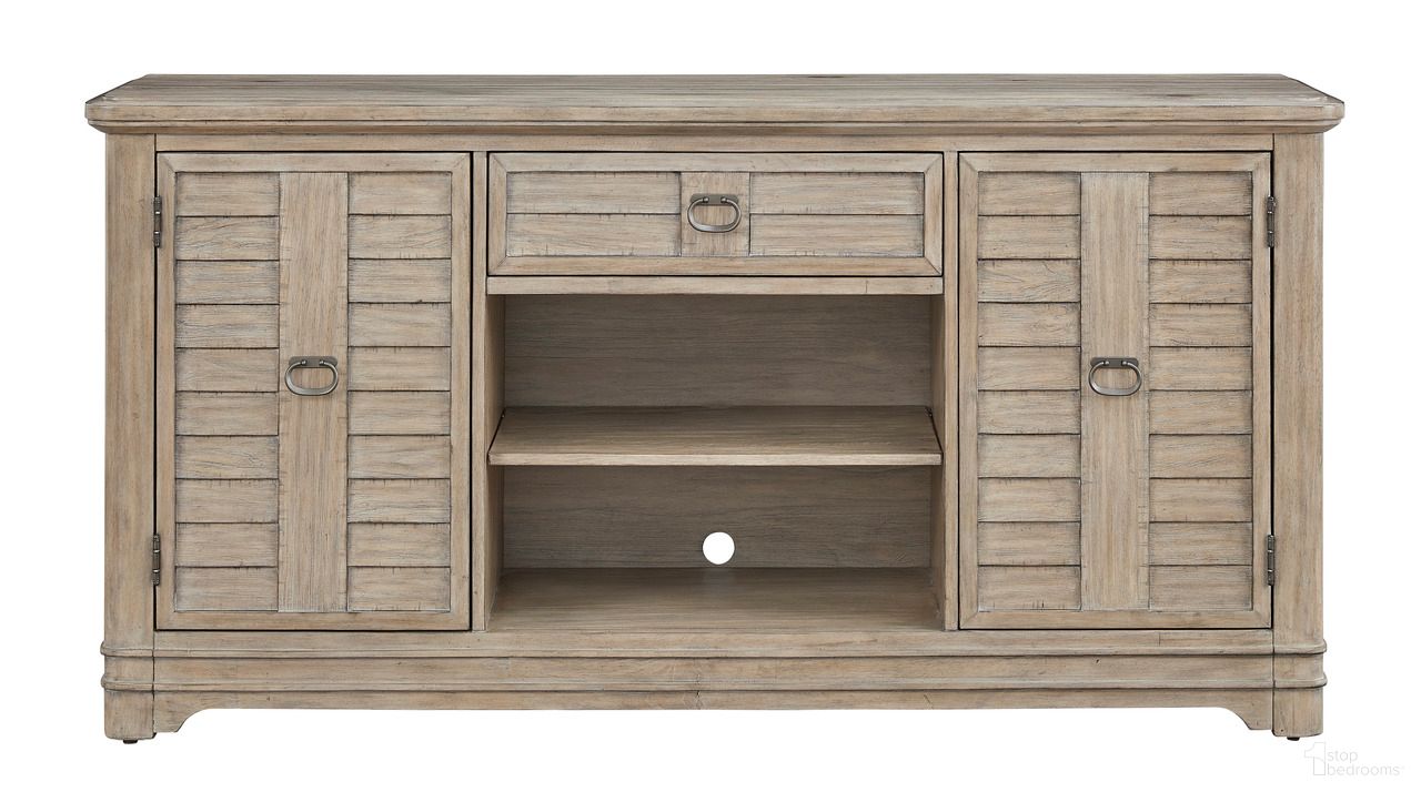 The appearance of Meadowbrook Server In Sand designed by American Woodcrafters in the coastal interior design. This sand piece of furniture  was selected by 1StopBedrooms from Meadowbrook Collection to add a touch of cosiness and style into your home. Sku: D-2600-590. Material: Hardwood.