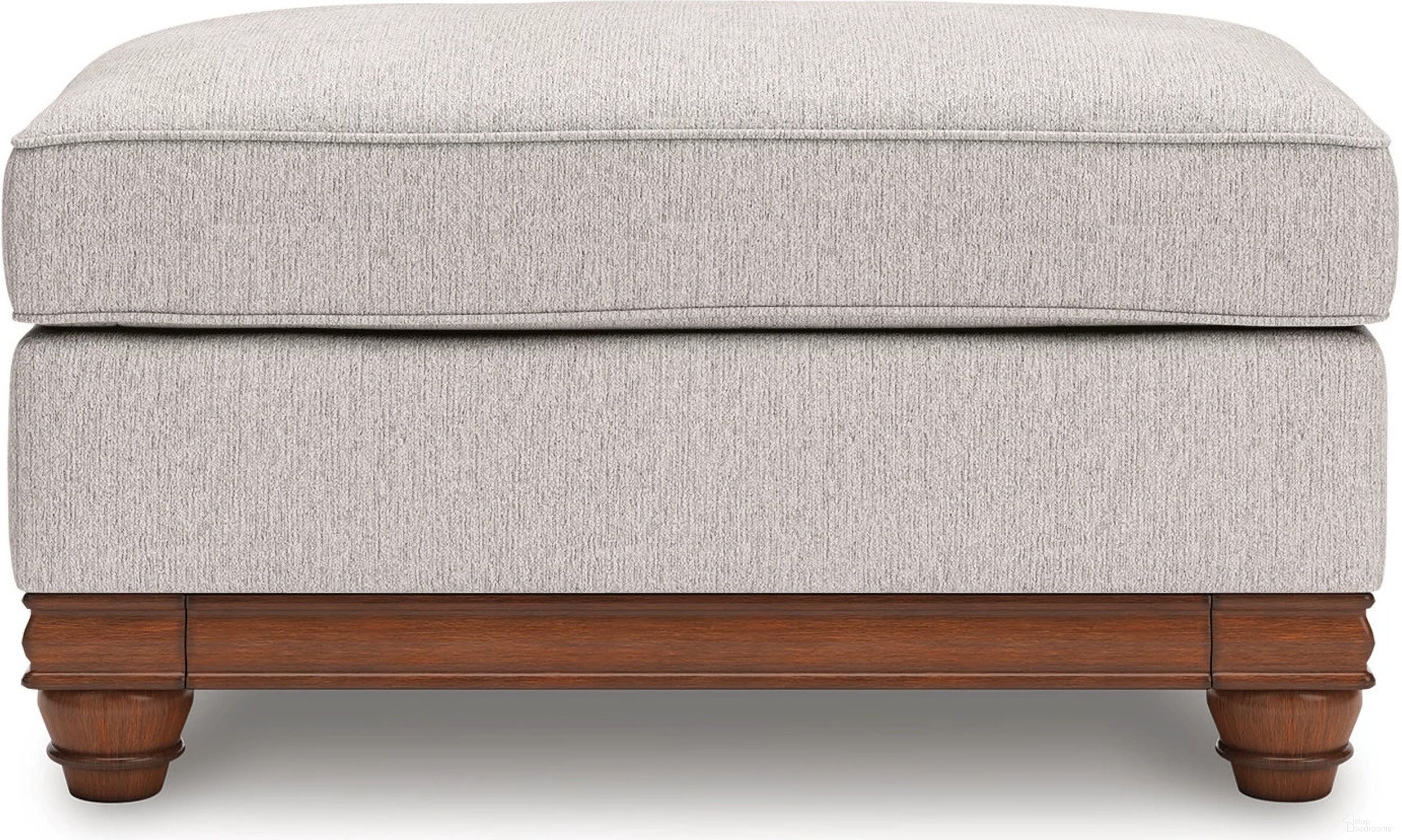 The appearance of Meadowview Ottoman In Sandstone designed by Signature Design by Ashley in the traditional interior design. This sandstone piece of furniture was selected by 1StopBedrooms from Meadowview Collection to add a touch of cosiness and style into your home. Sku: NC5680314. Material: Polyester.