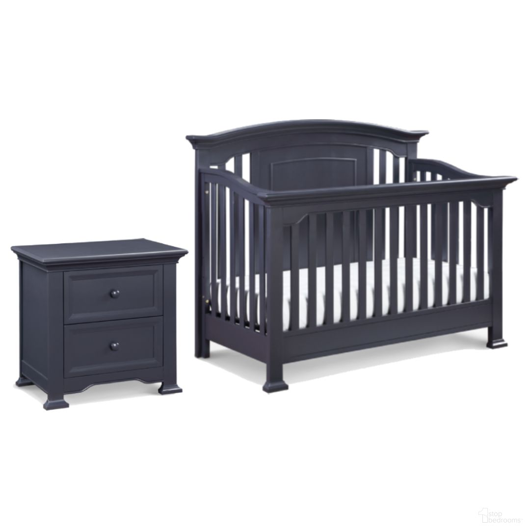 Medford Convertible Bedroom Set In Mystic Blue