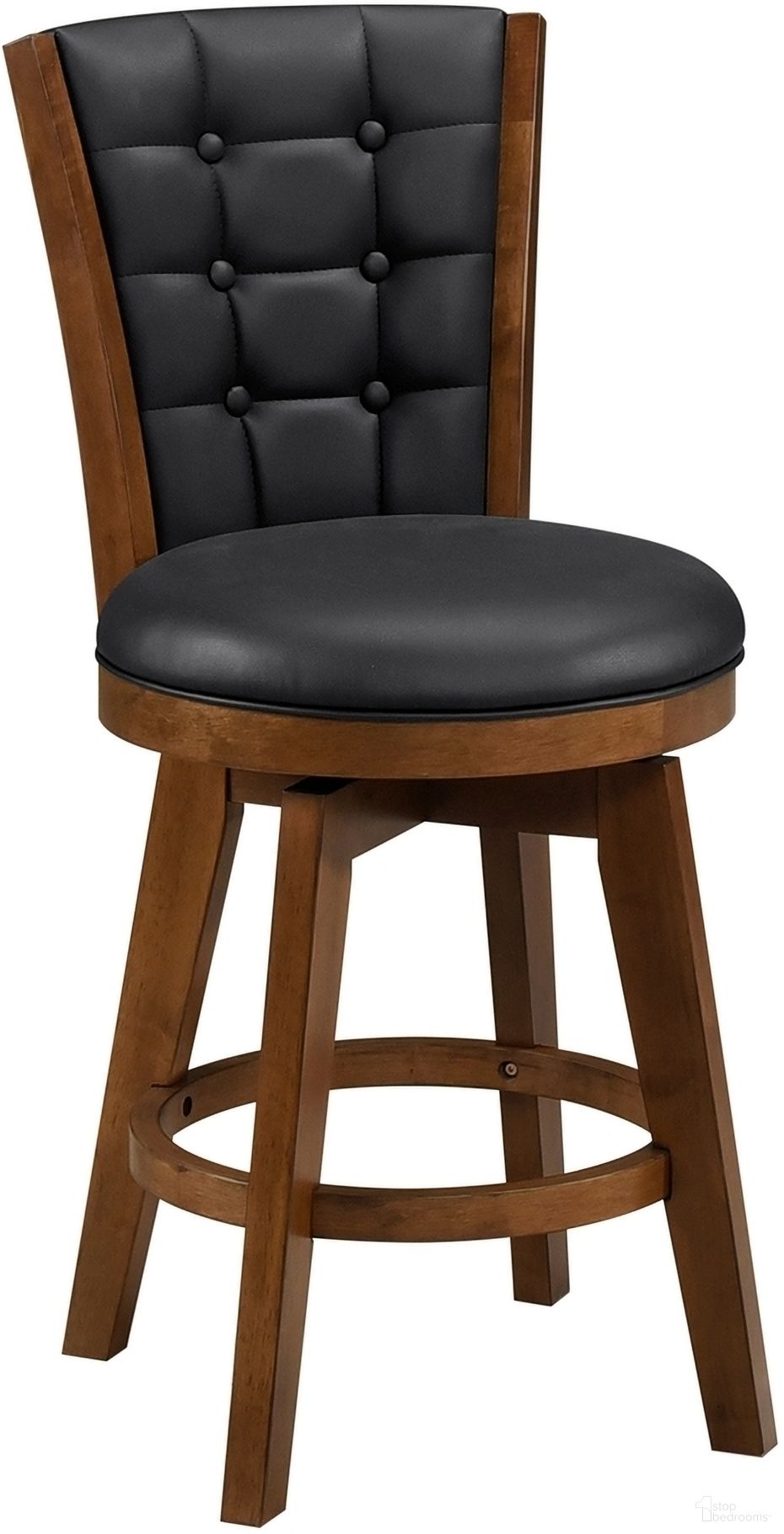 Homelegance Medford Swivel Counter Height Chair