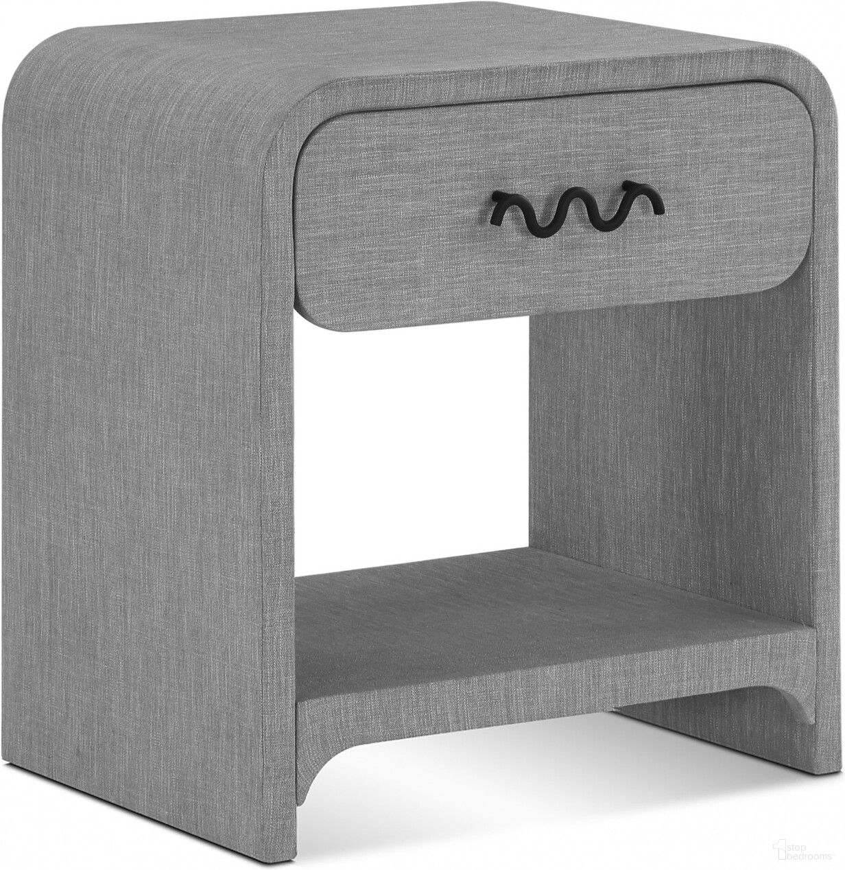 The appearance of Medley Nightstand In Grey designed by Meridian in the modern / contemporary interior design. This grey piece of furniture was selected by 1StopBedrooms from Medley Collection to add a touch of cosiness and style into your home. Sku: 799Grey-NS. Material: Rubberwood.