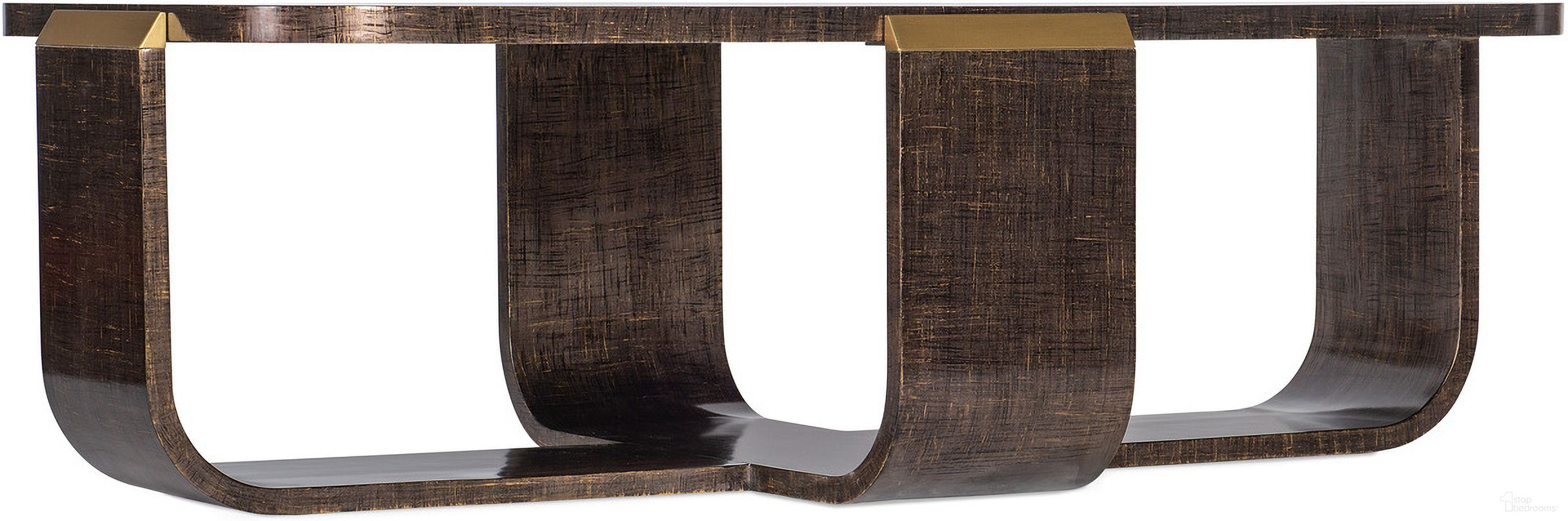 The appearance of Melange Edmun Rectangle Cocktail Table designed by Hooker in the transitional interior design. This dark wood piece of furniture was selected by 1StopBedrooms from Melange Collection to add a touch of cosiness and style into your home. Sku: 628-80010-89. Material: Maple.