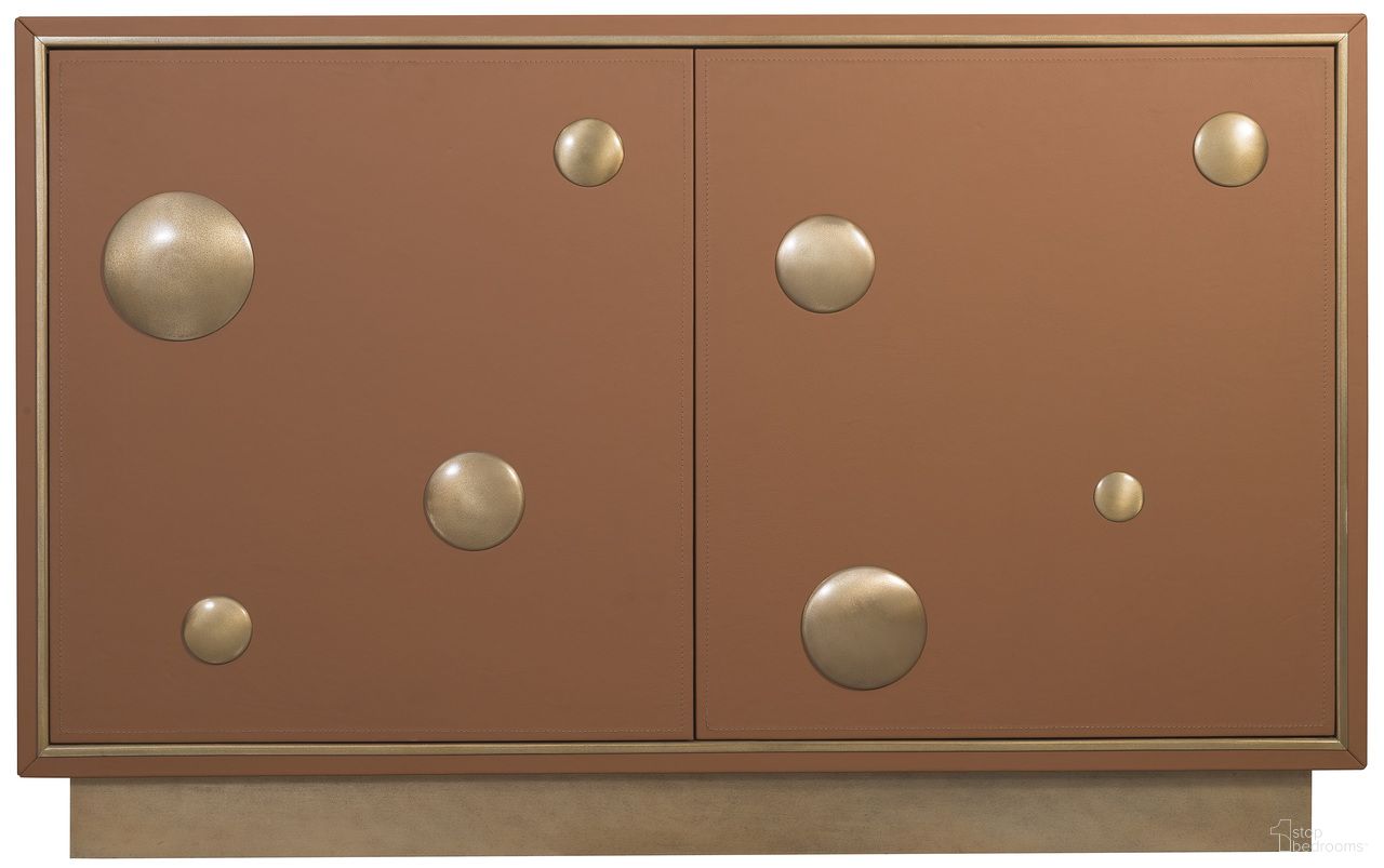 The appearance of Melange Lottie Dottie Hall Chest In Brown and Gold designed by Hooker in the modern / contemporary interior design. This brown/gold piece of furniture was selected by 1StopBedrooms from Melange Collection to add a touch of cosiness and style into your home. Sku: 628-85722-85. Material: Wood.