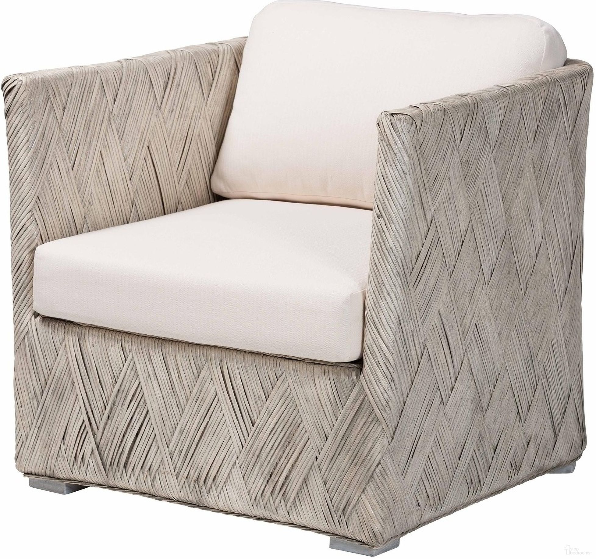 The appearance of Melbourne Natural Rattan Lounge Armchair In White Wash designed by Baxton Studio in the bohemian interior design. This white wash piece of furniture was selected by 1StopBedrooms from Melbourne Collection to add a touch of cosiness and style into your home. Sku: Melbourne-White Wash-Cushion-CC. Material: Natural Rattan.