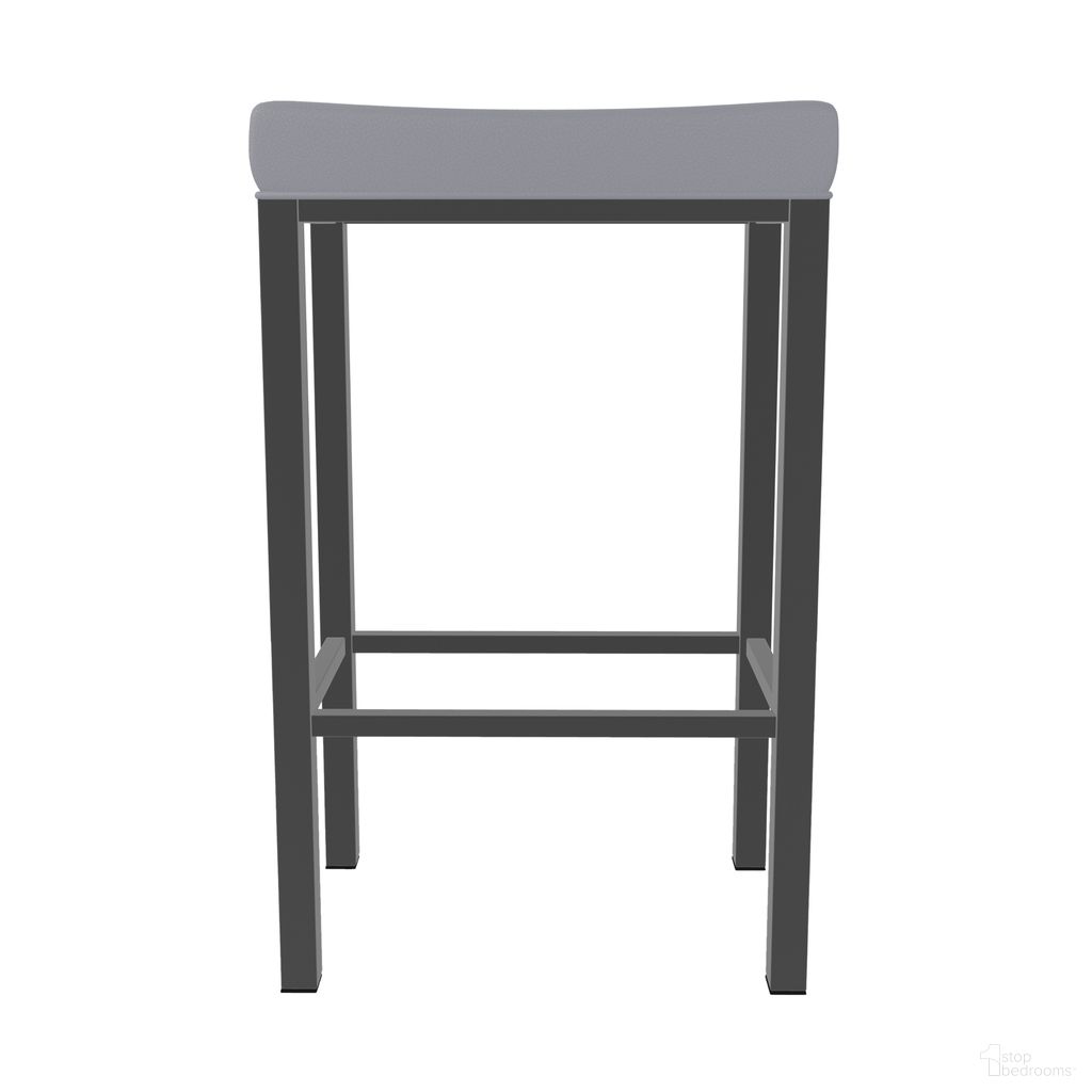 The appearance of Melissa 26 Inch Counter Height Backless Stool In Firestone Grey and Charcoal Gray designed by Wesley Allen in the traditional interior design. This firestone grey/charcoal gray piece of furniture  was selected by 1StopBedrooms from Melissa Collection to add a touch of cosiness and style into your home. Sku: B501H26-XB-PTR-DST. Material: Metal.