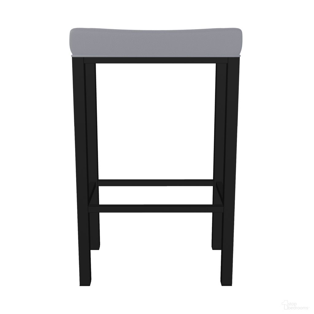 The appearance of Melissa 26 Inch Counter Height Backless Stool In Sable Onyx and Charcoal Gray designed by Wesley Allen in the traditional interior design. This sable onyx/charcoal gray piece of furniture was selected by 1StopBedrooms from Melissa Collection to add a touch of cosiness and style into your home. Sku: B501H26-XB-MB-DST. Material: Metal.