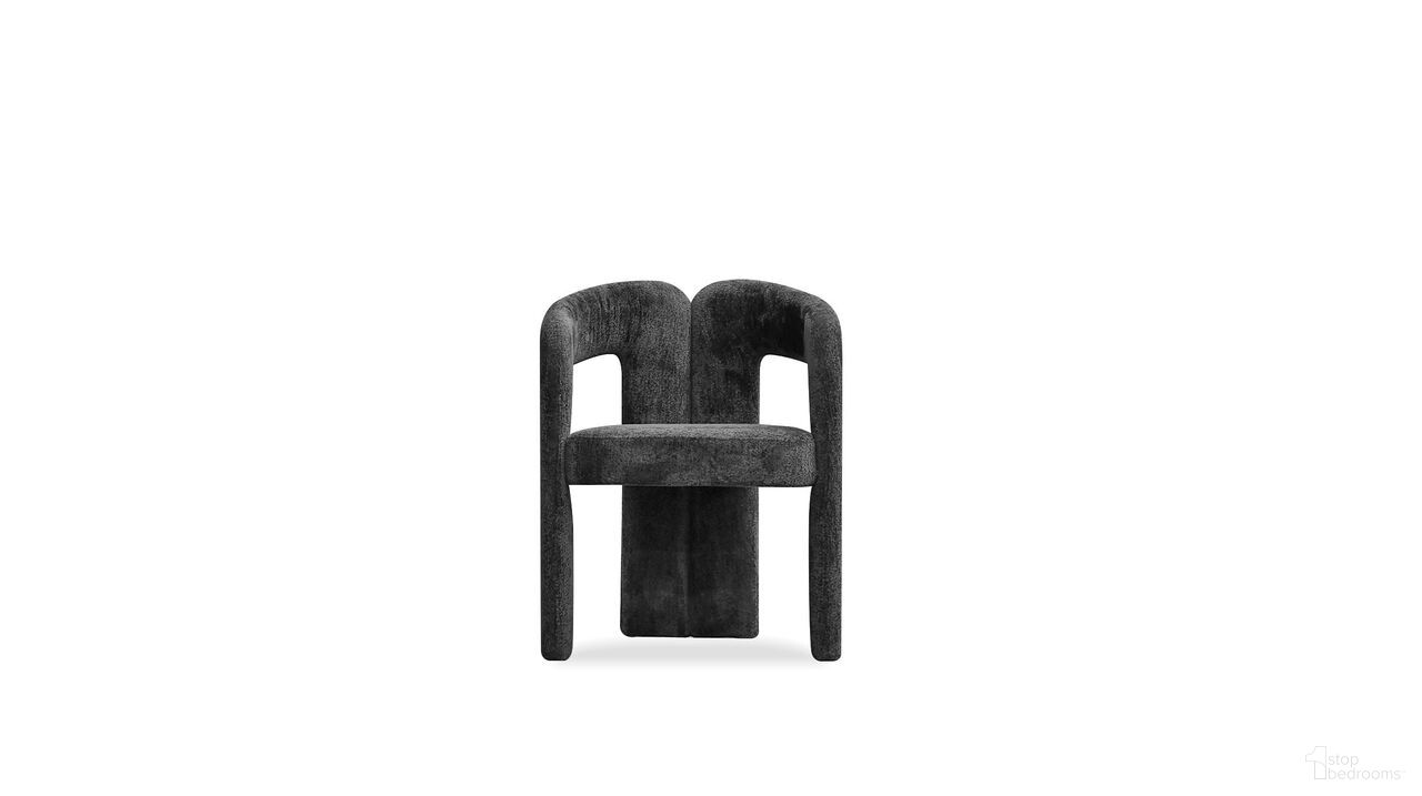 The appearance of Melrose Armchair In Mona Black designed by Mobital in the modern / contemporary interior design. This mona black piece of furniture  was selected by 1StopBedrooms from Melrose Collection to add a touch of cosiness and style into your home. Sku: DCH-MELR-MONB-. Material: Fabric. Chair Type: Arm Chair.