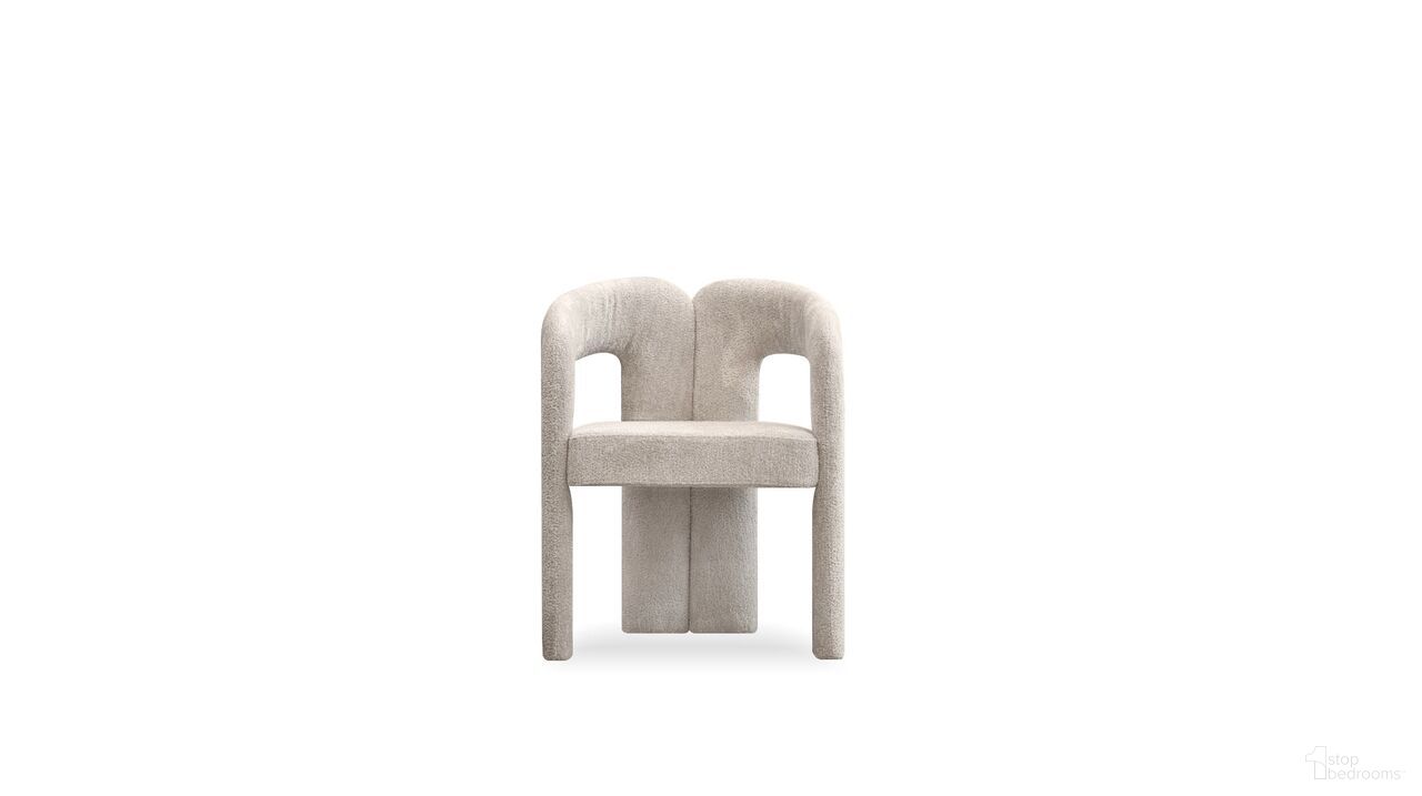 The appearance of Melrose Armchair In Mona Natural designed by Mobital in the modern / contemporary interior design. This mona natural piece of furniture  was selected by 1StopBedrooms from Melrose Collection to add a touch of cosiness and style into your home. Sku: DCH-MELR-MONN-. Material: Fabric. Chair Type: Arm Chair.