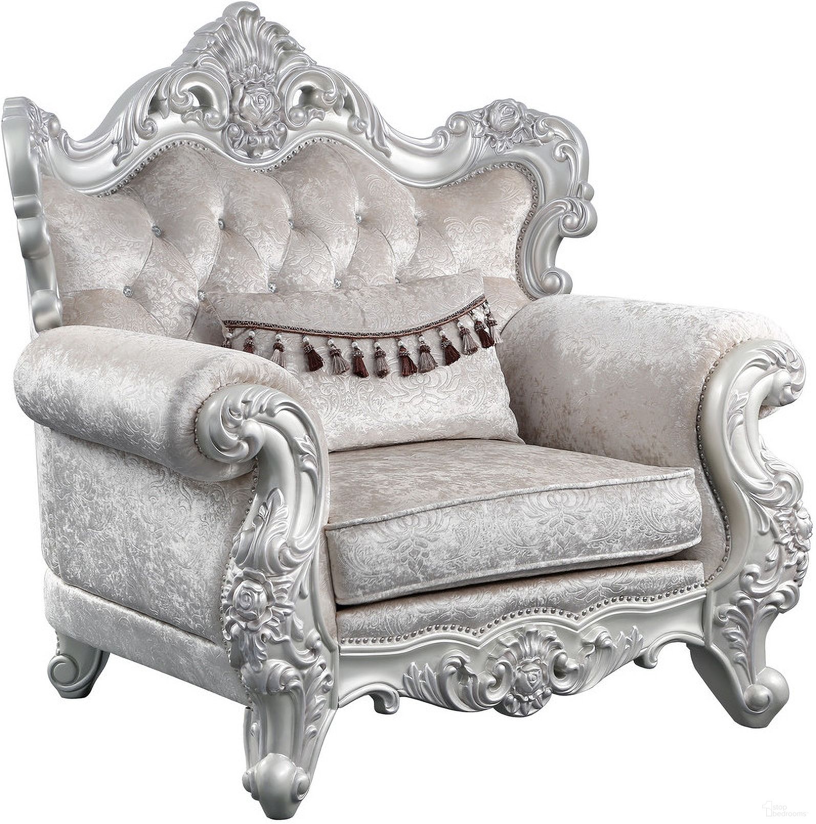 Melrose Chair In Silver