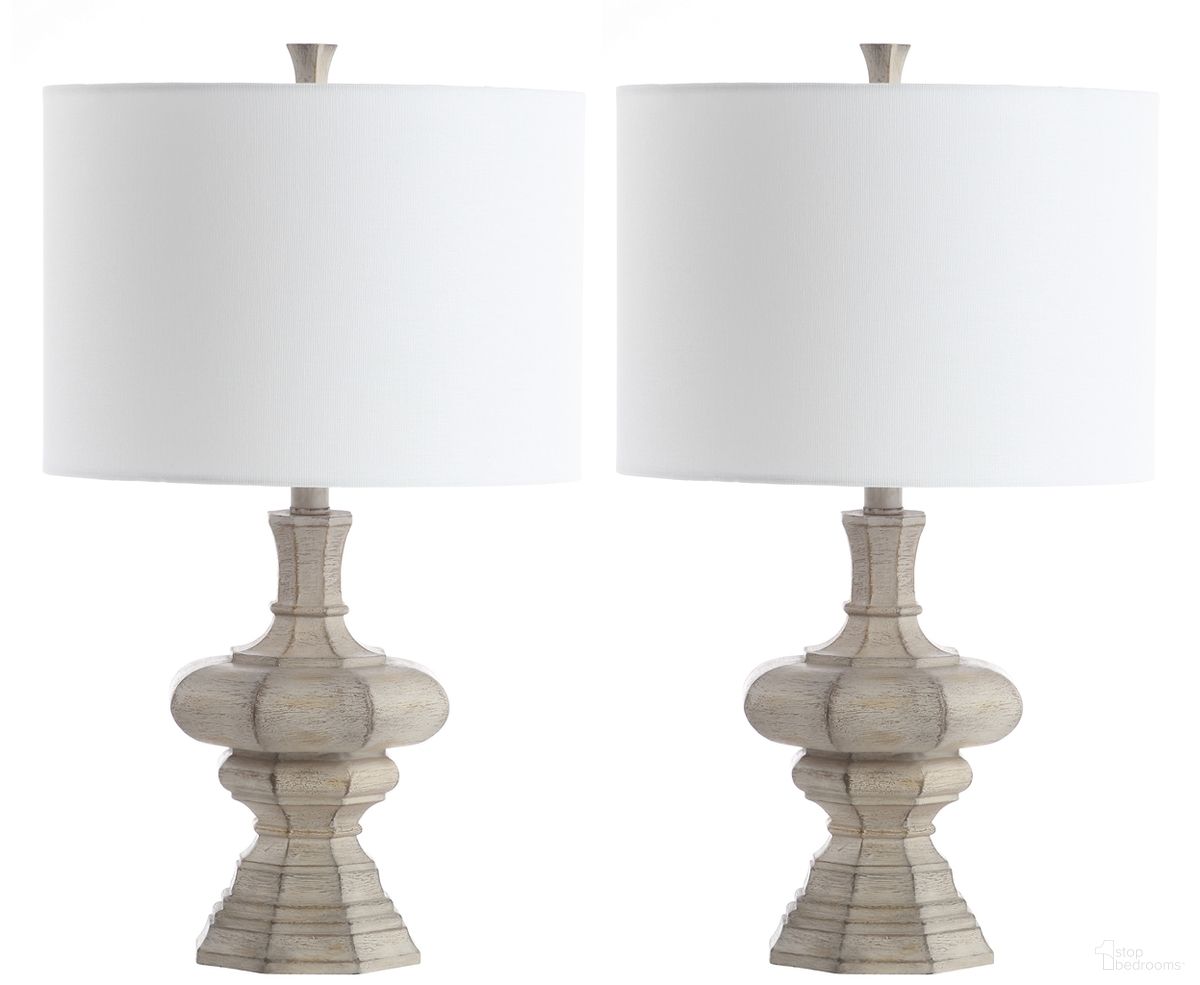 Melville Table Lamp Set of 2 in Grey