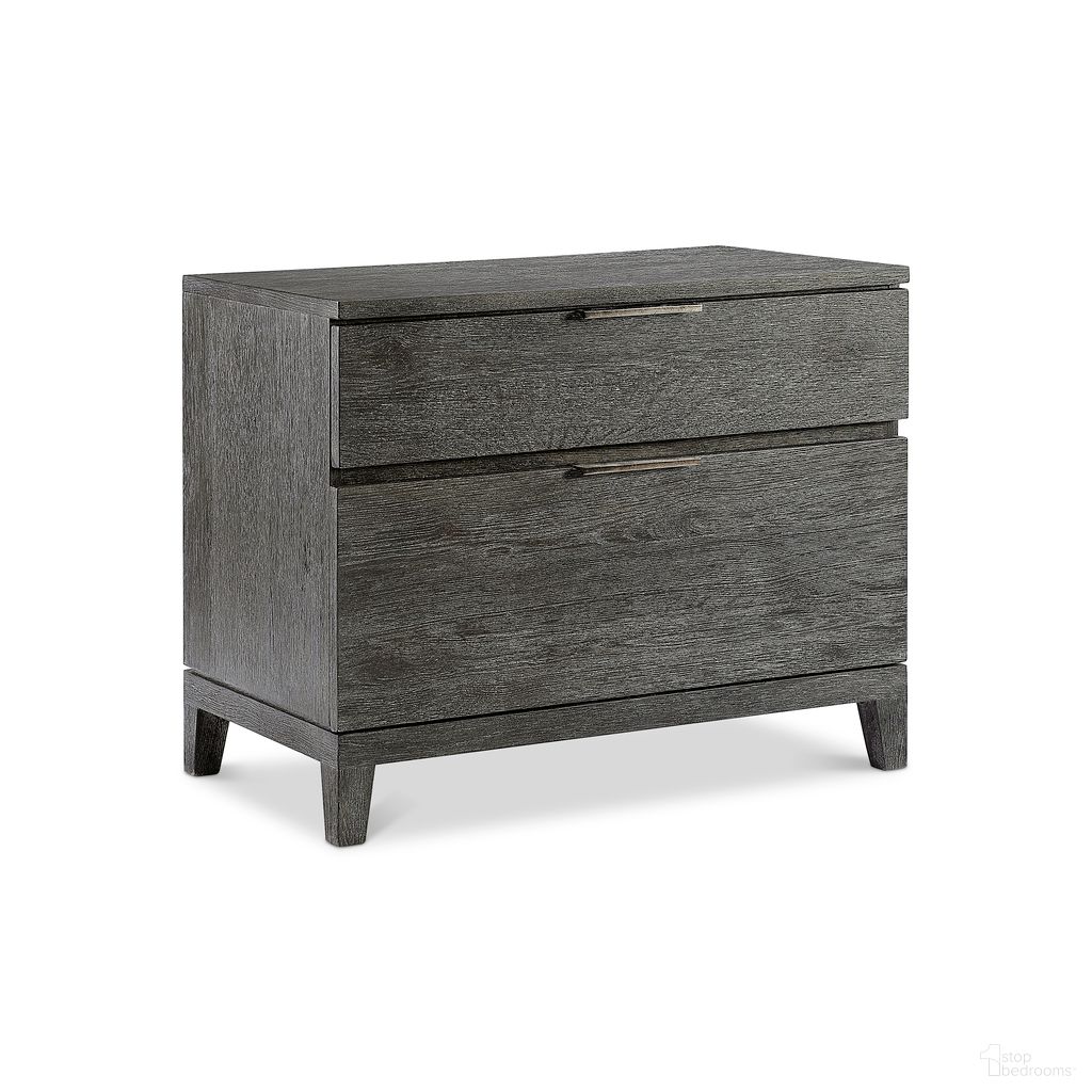 The appearance of Menton 2 Drawer Nightstand In Espresso designed by Bernhardt in the country / farmhouse interior design. This espresso piece of furniture was selected by 1StopBedrooms from Menton Collection to add a touch of cosiness and style into your home. Sku: 352232. Material: Wood.