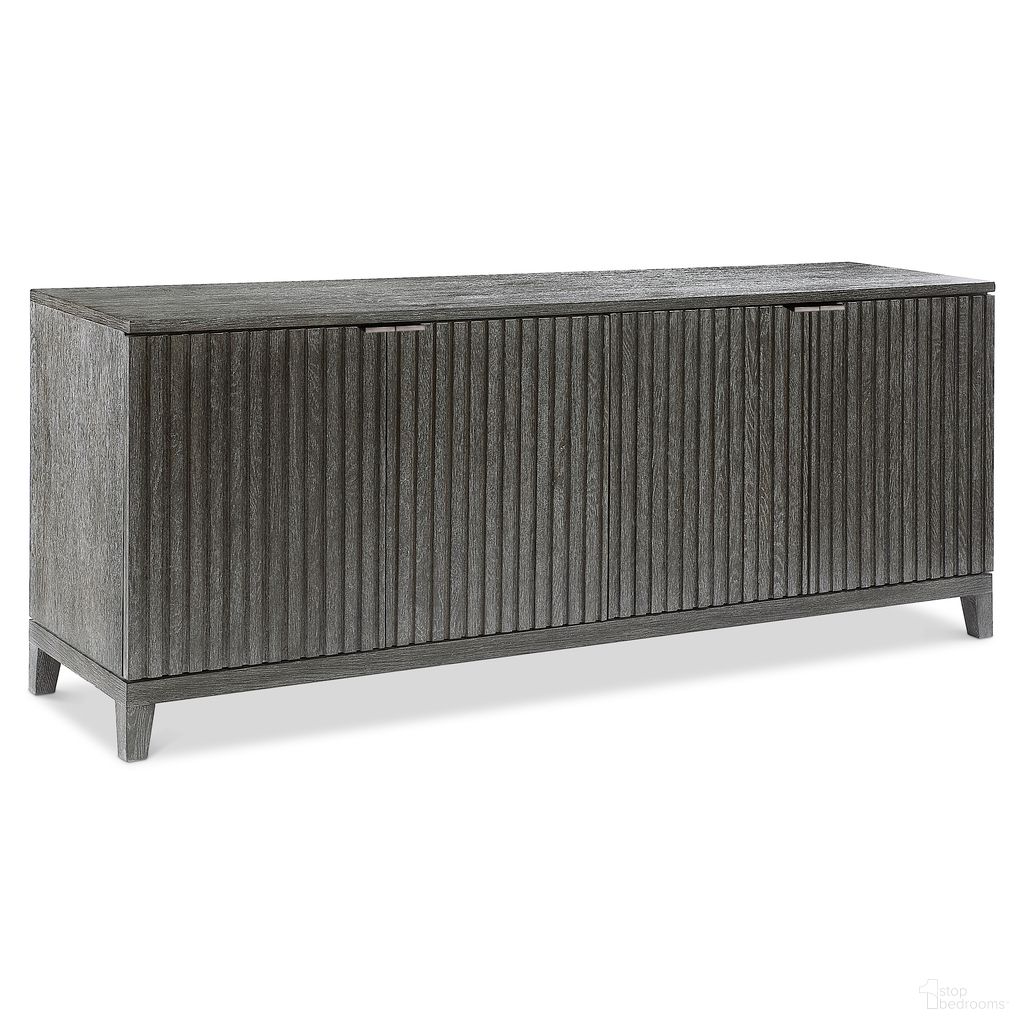 The appearance of Menton Entertainment Credenza In Espresso designed by Bernhardt in the country / farmhouse interior design. This espresso piece of furniture  was selected by 1StopBedrooms from Menton Collection to add a touch of cosiness and style into your home. Sku: 352880. Material: Wood.