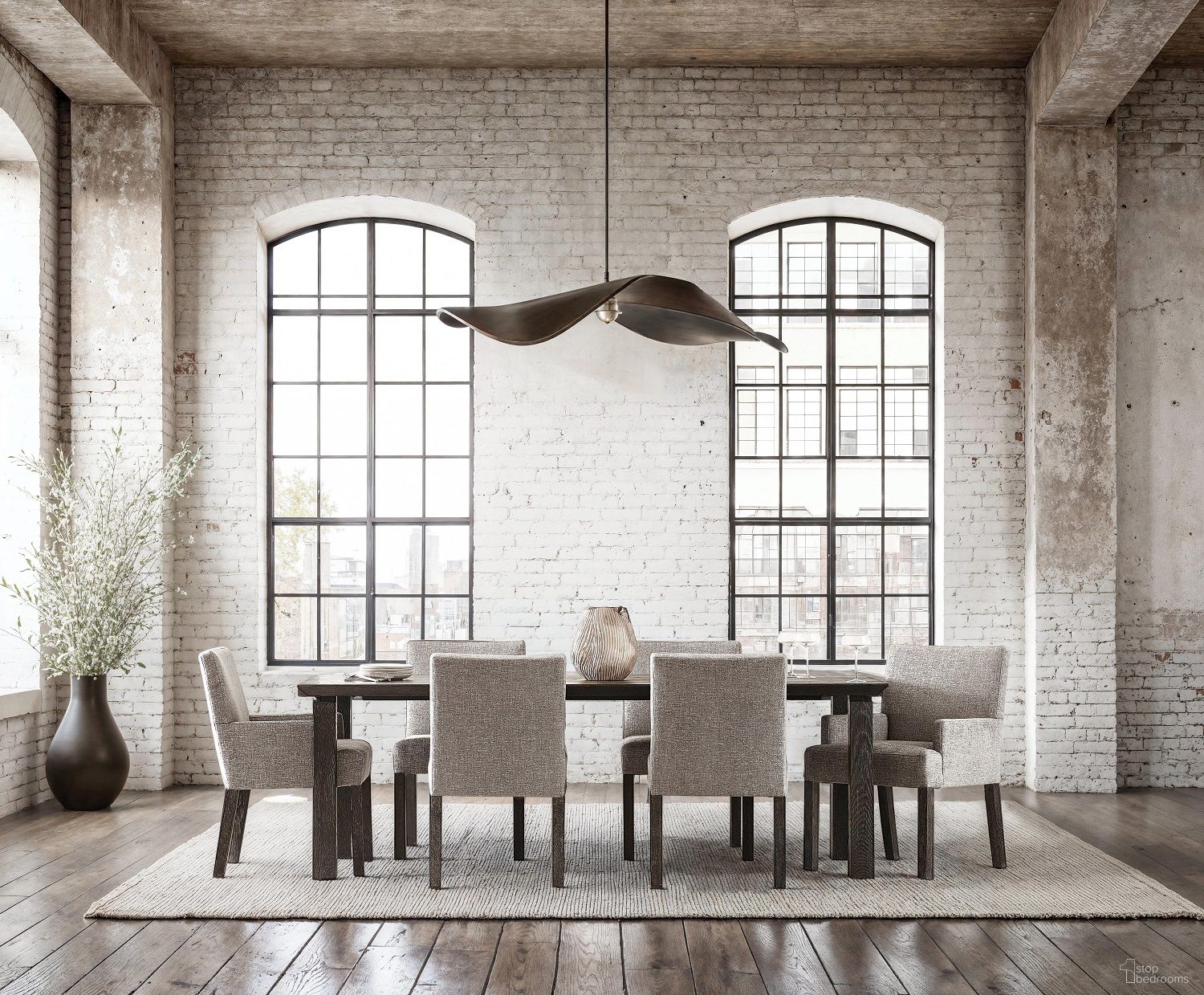 The appearance of Menton Rectangular Dining Set In Espresso designed by Bernhardt in the country / farmhouse interior design. This espresso piece of furniture was selected by 1StopBedrooms from Menton Collection to add a touch of cosiness and style into your home. Sku: 352220;352542. Material: Wood. Table Top Shape: Rectangular. Size: 39" x 90".