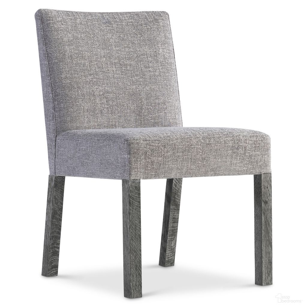 The appearance of Menton Side Chair In Grey designed by Bernhardt in the modern / contemporary interior design. This grey piece of furniture  was selected by 1StopBedrooms from Menton Collection to add a touch of cosiness and style into your home. Sku: 352541. Material: Fabric. Chair Type: Side Chair.