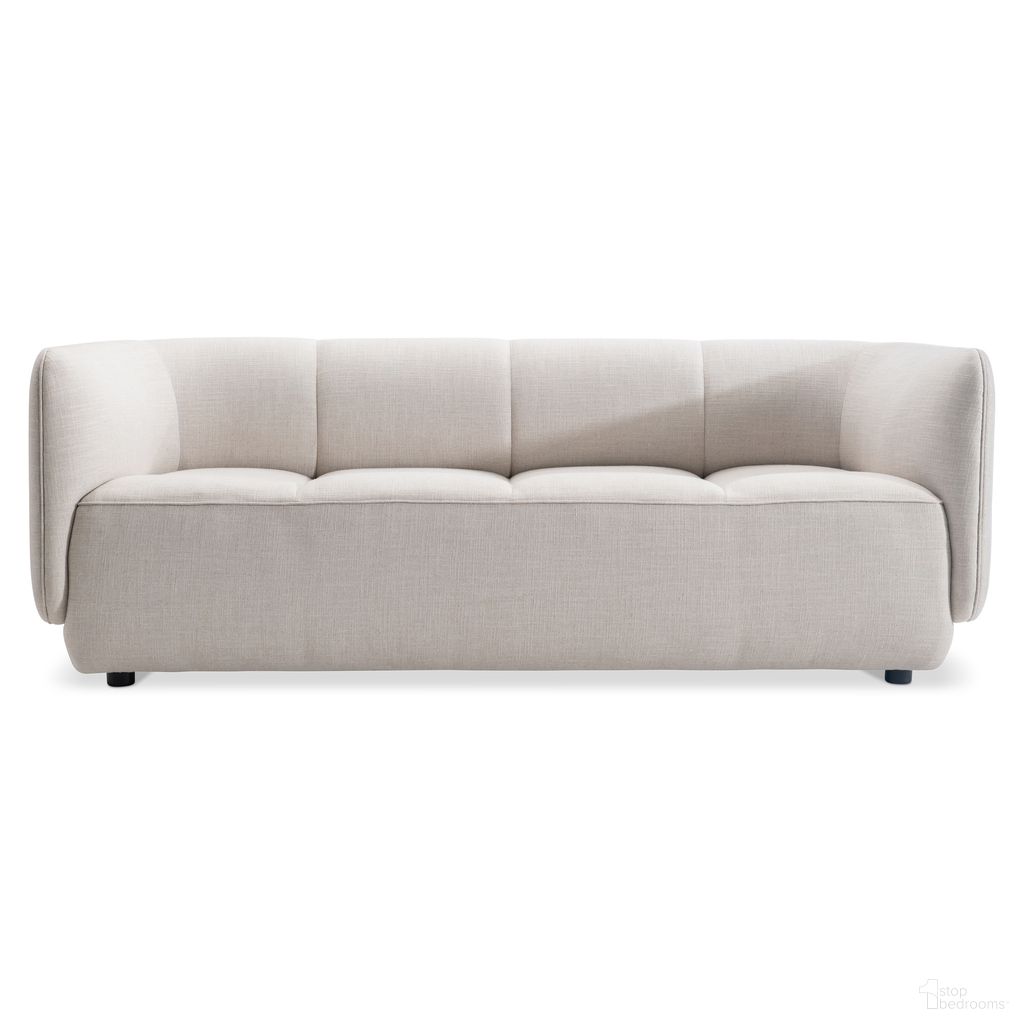 Mercer Fabric Sofa In Beige and Tan