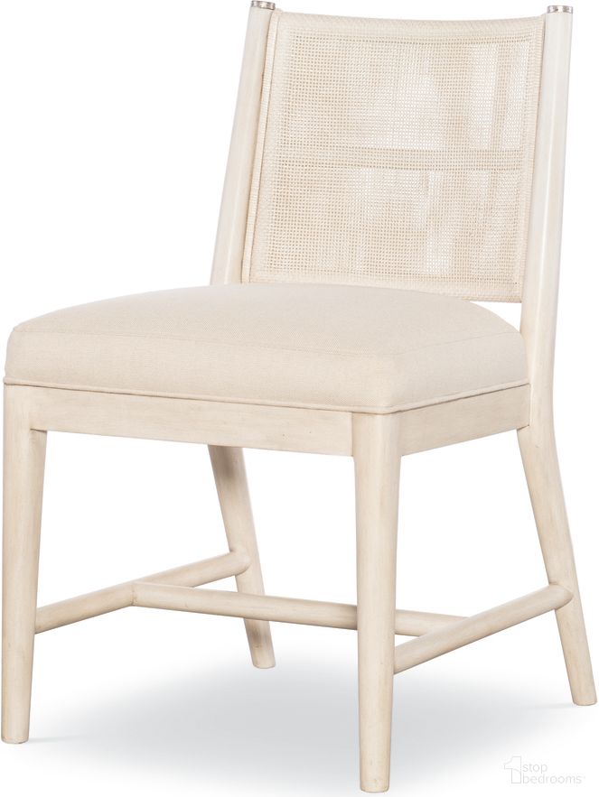 The appearance of Mercer Side Chair In Peninsula and Flax designed by Century Furniture in the modern / contemporary interior design. This peninsula and flax piece of furniture was selected by 1StopBedrooms from Curate Collection to add a touch of cosiness and style into your home. Sku: CT2107S-PN-FL. Material: Mahogany. Chair Type: Side Chair.