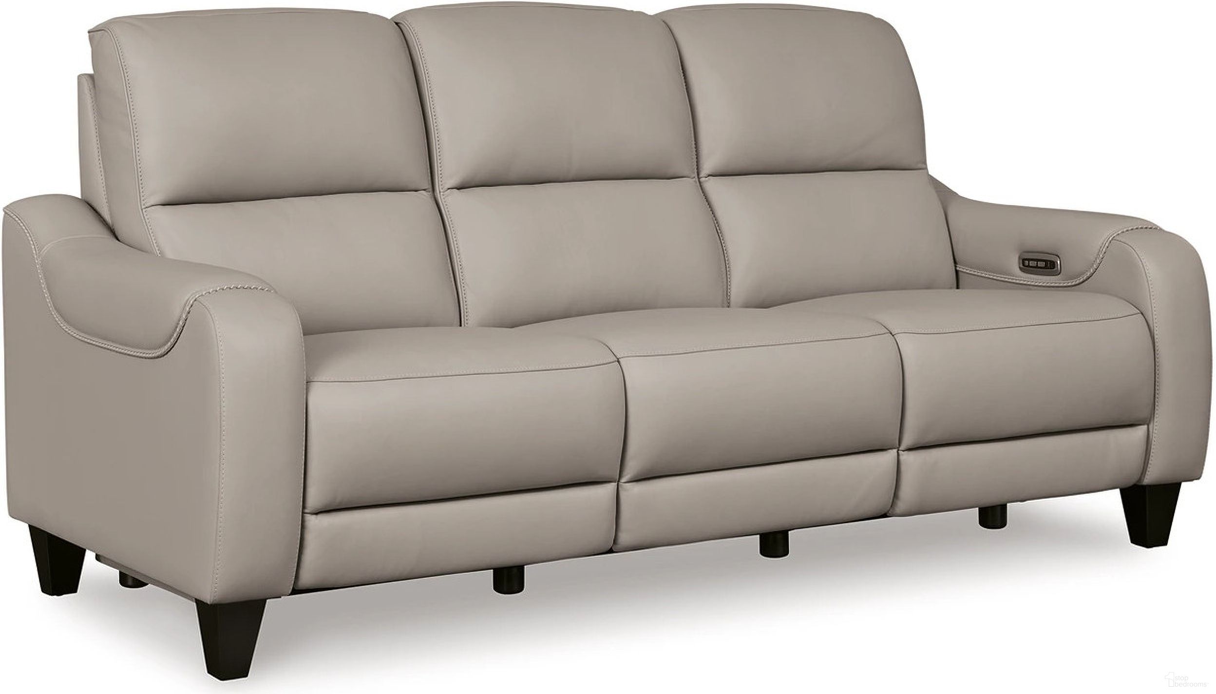 Mercomatic Power Reclining Sofa In Gray