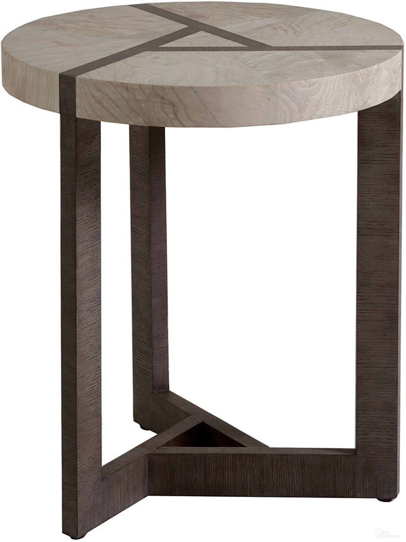 Signature Designs Mercury Spot Table In Gray Brown