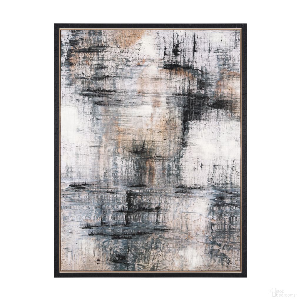 Merge I Wall Art In Black and Brown
